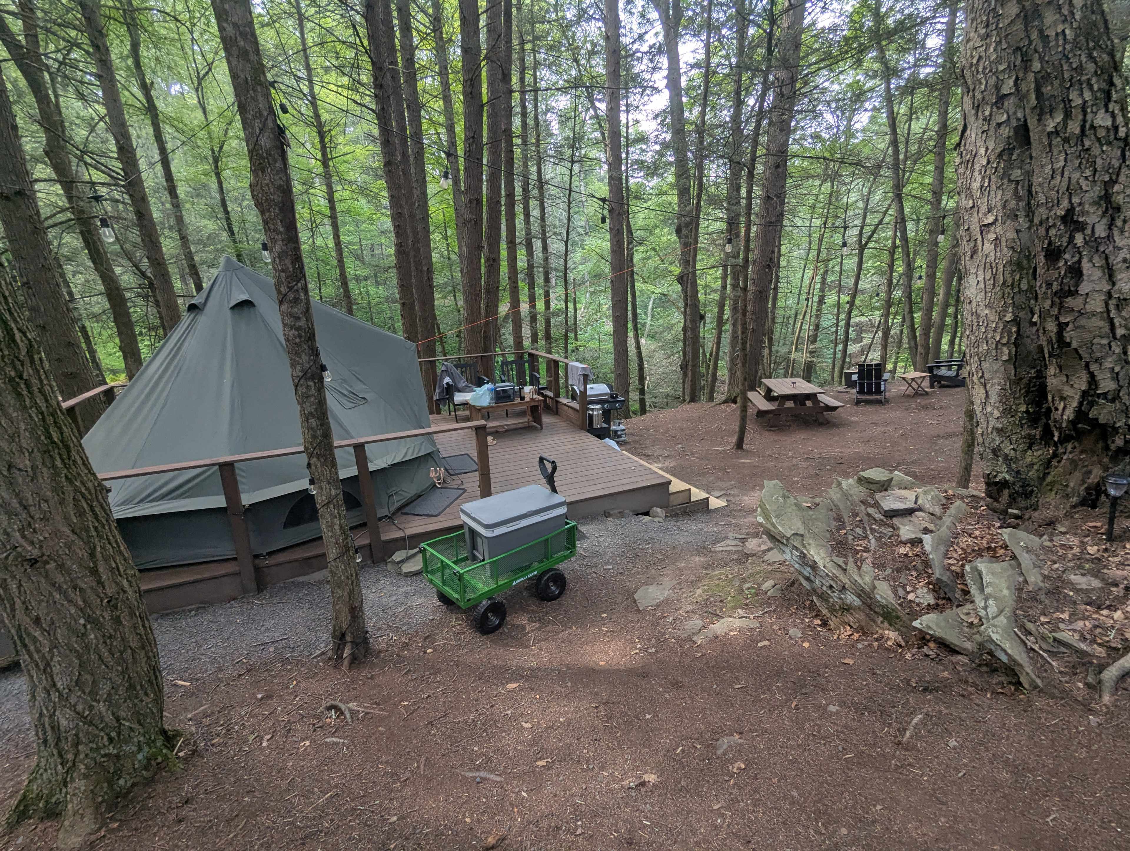 Private Catskill Glamping Retreat