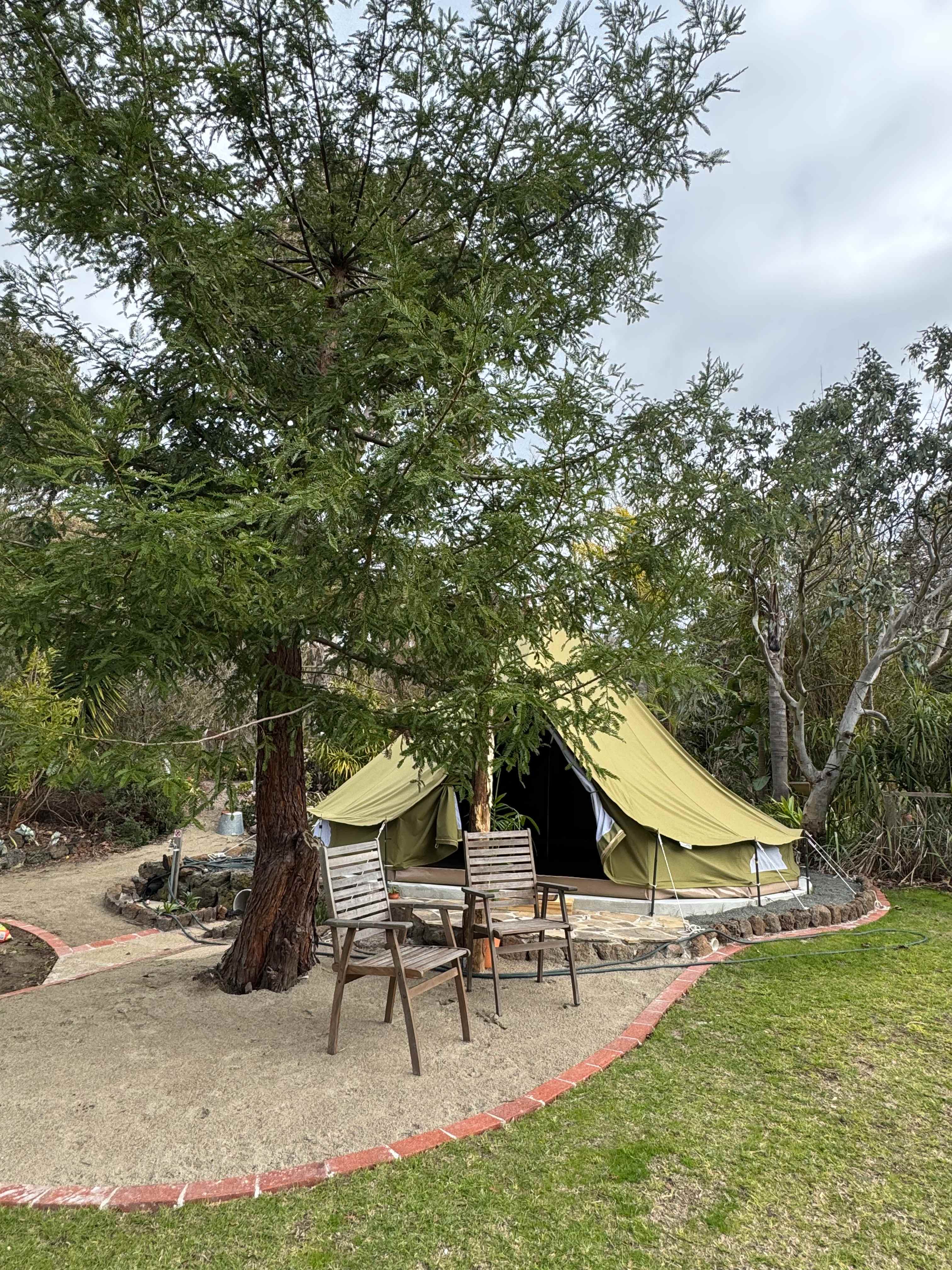 Your 6 m glamping tent 
