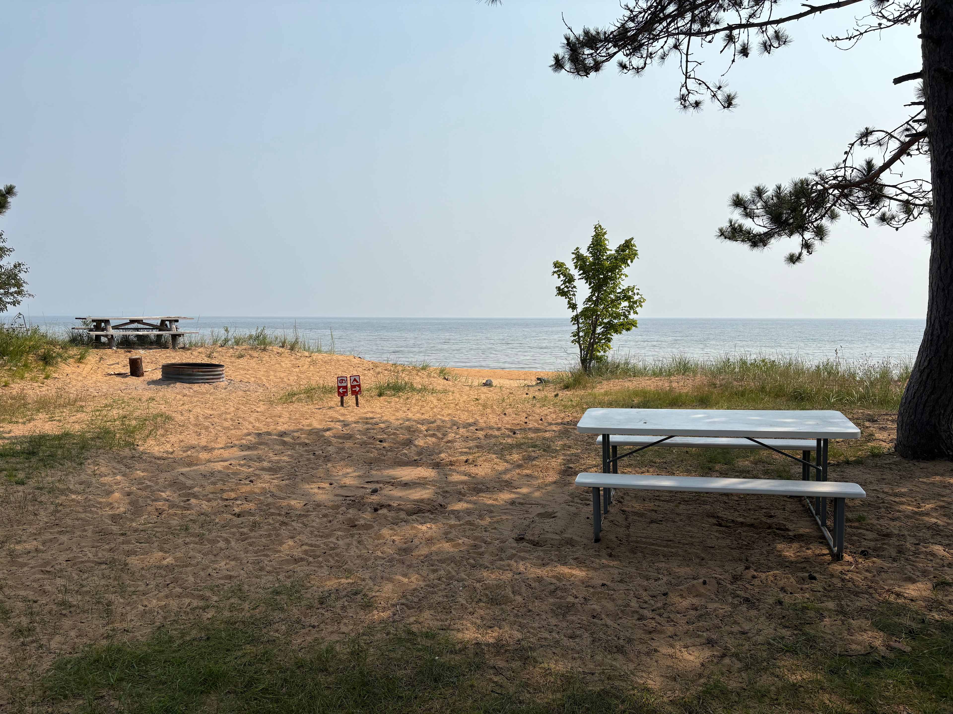 View from the campsite 