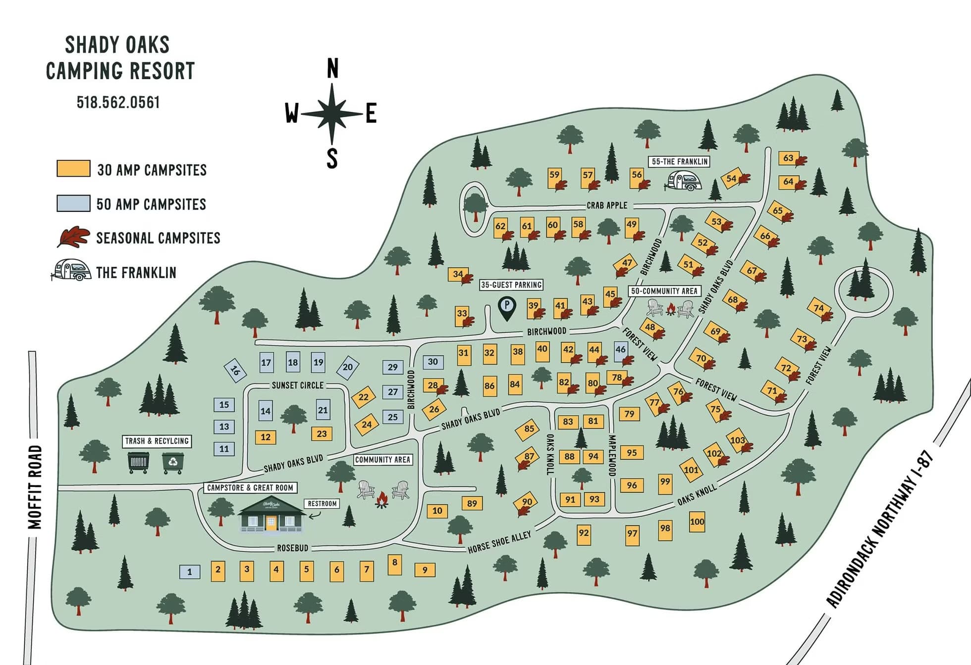 Shady Oaks Camping Resort