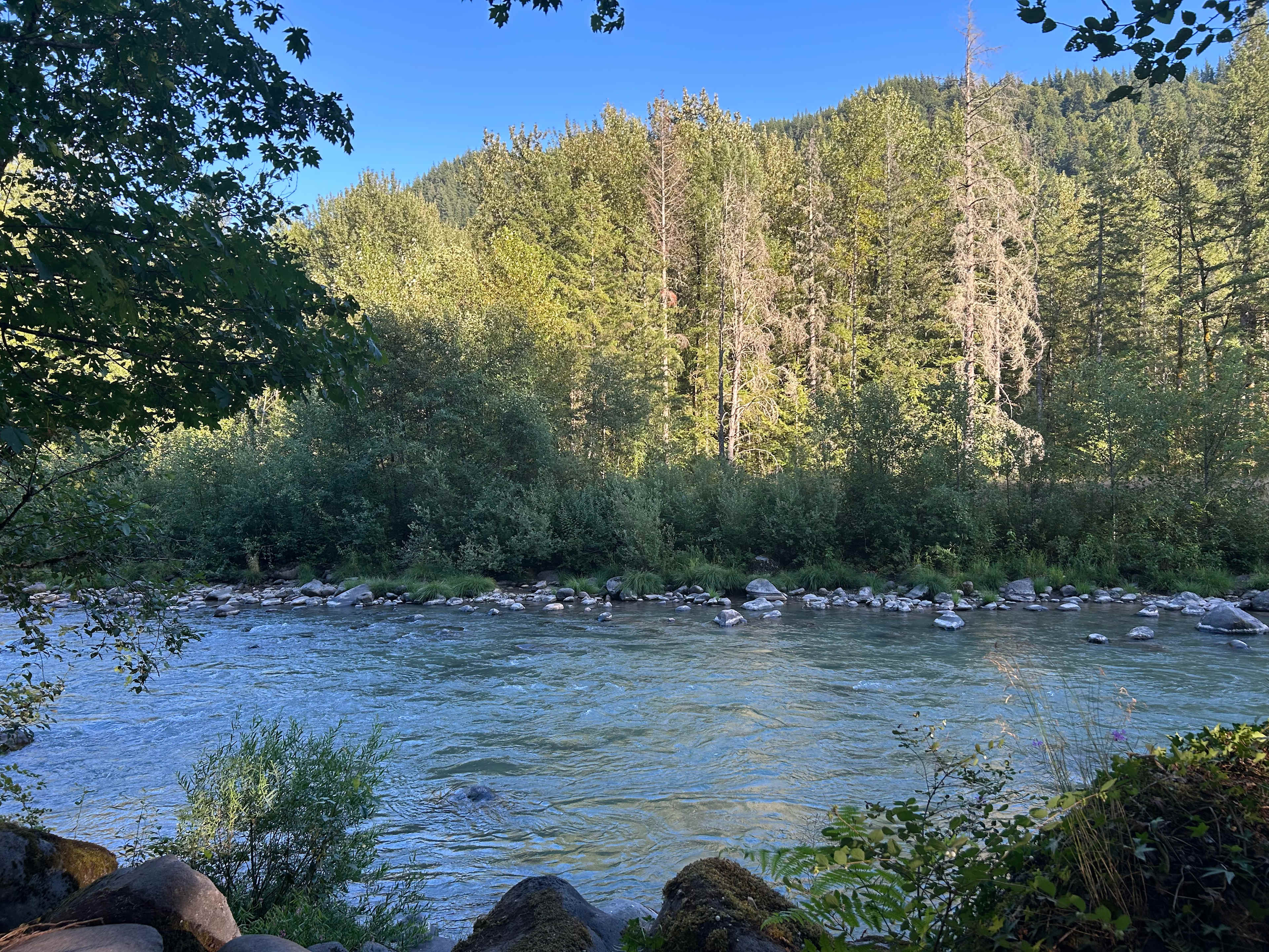 View from the campsite