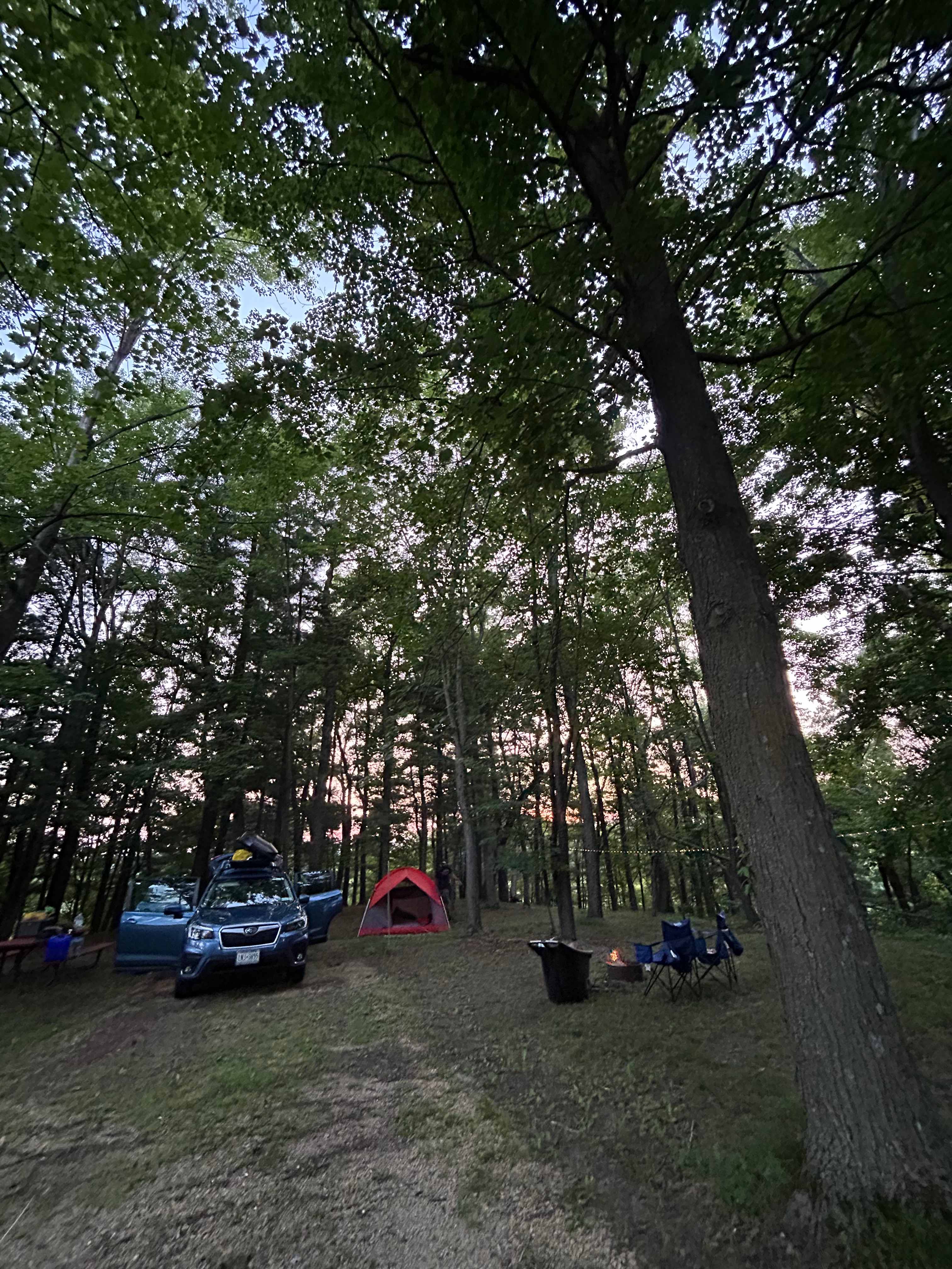 The Hill Family Camping