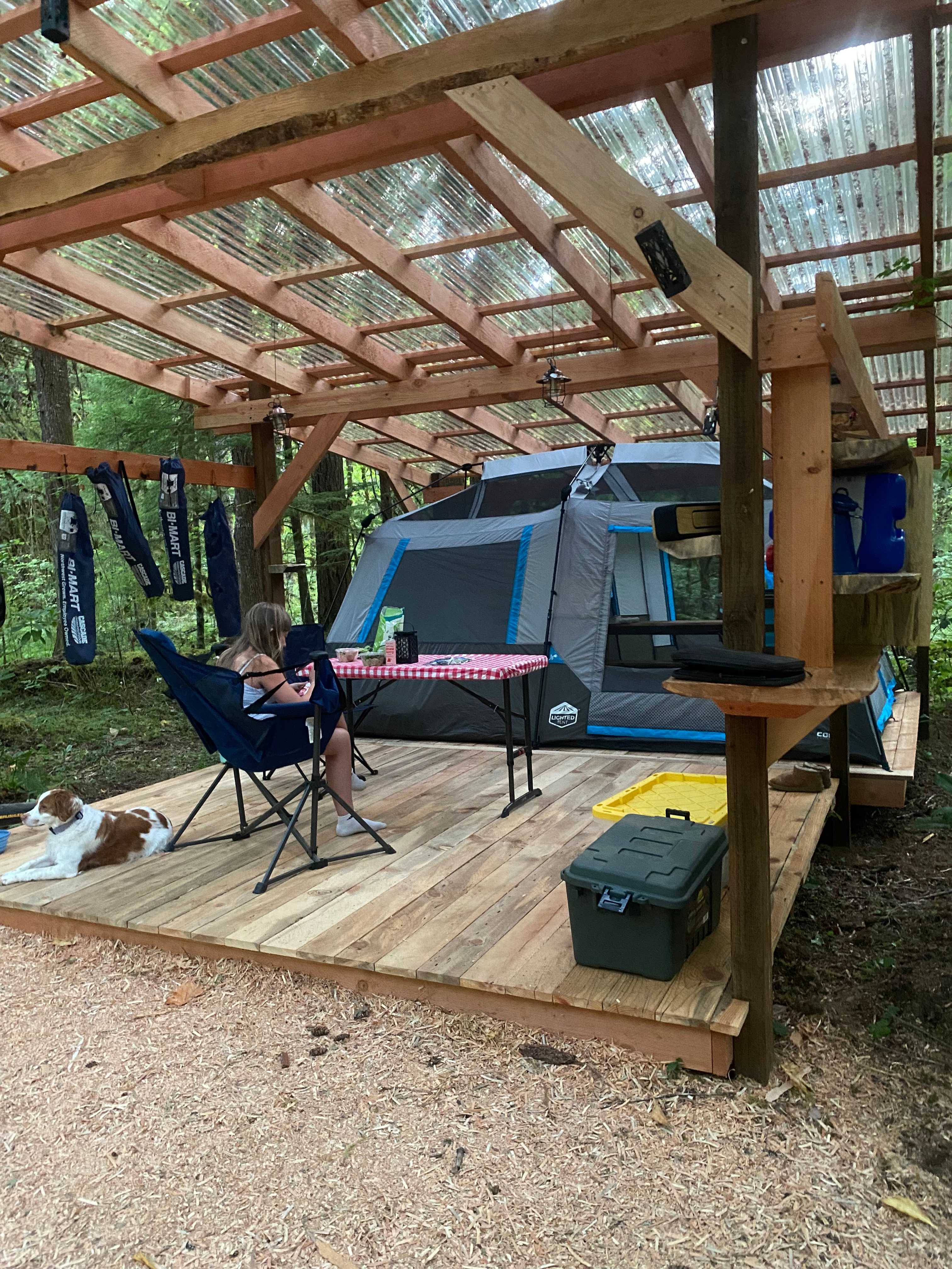Shelter at Castle Rock Farm