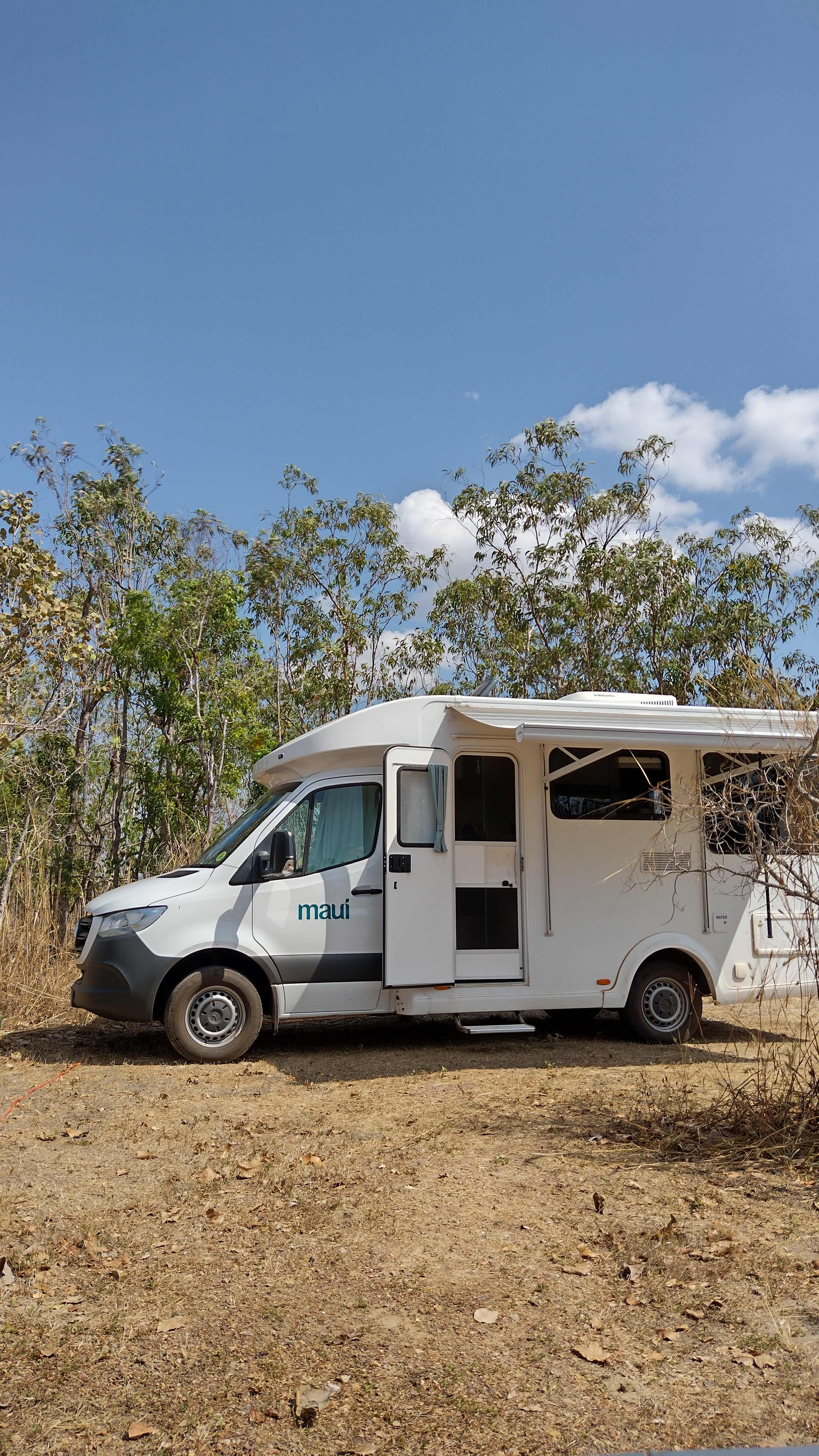 Enough space for camping, the driveway is a bit narrow but was fine for our caravan.