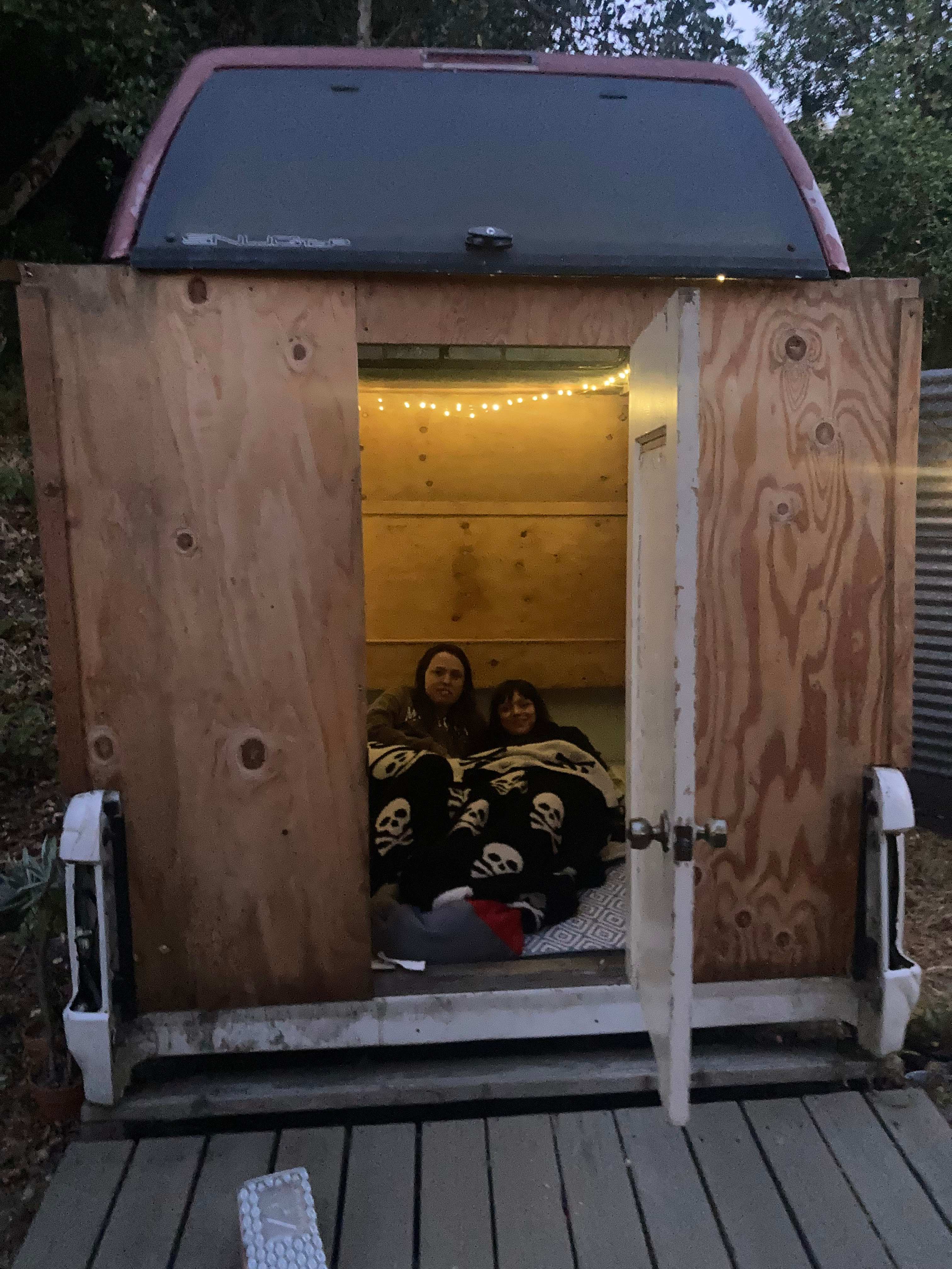 Cozy whimsical shelter. 