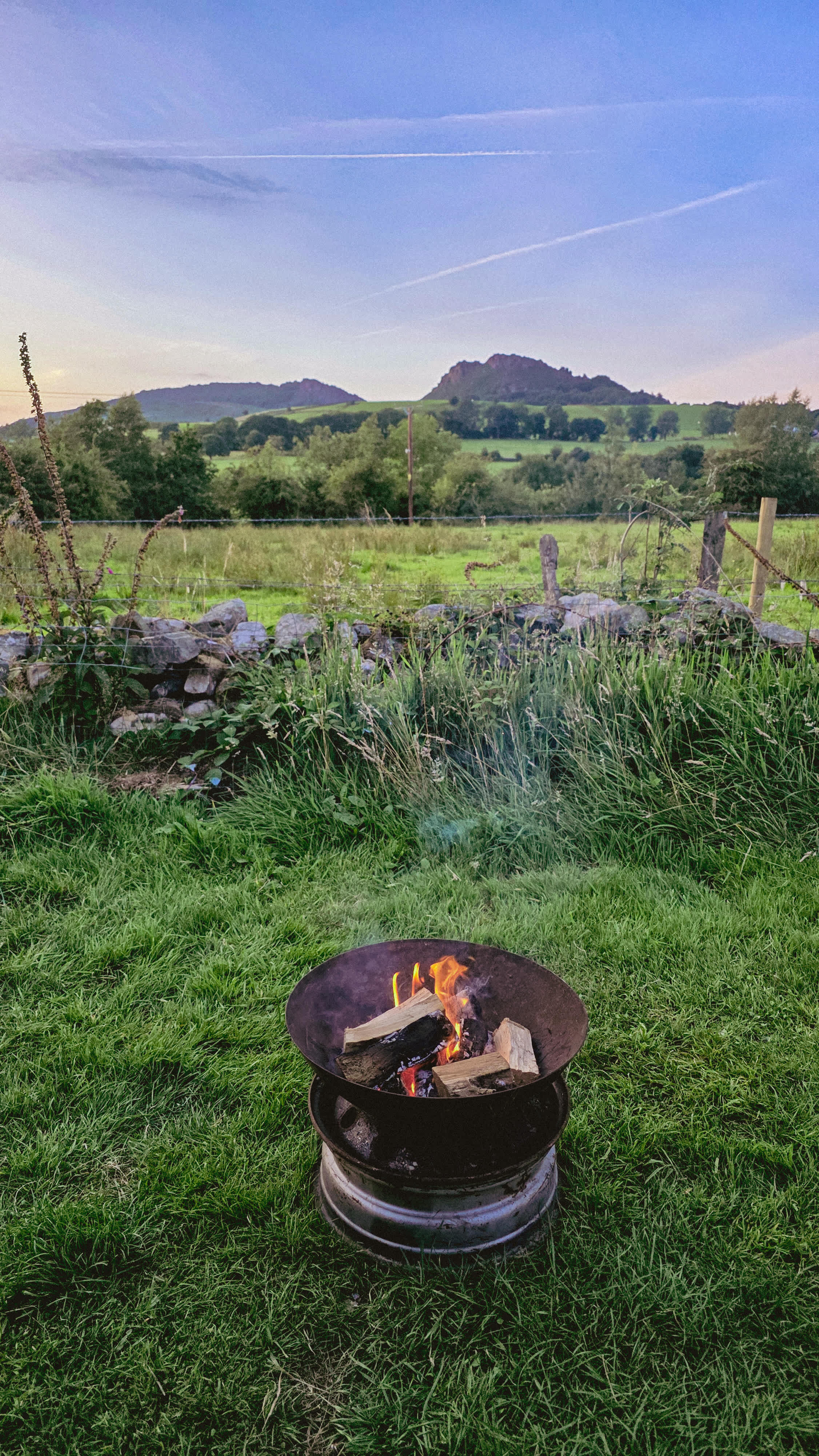 Camping at The Hollies