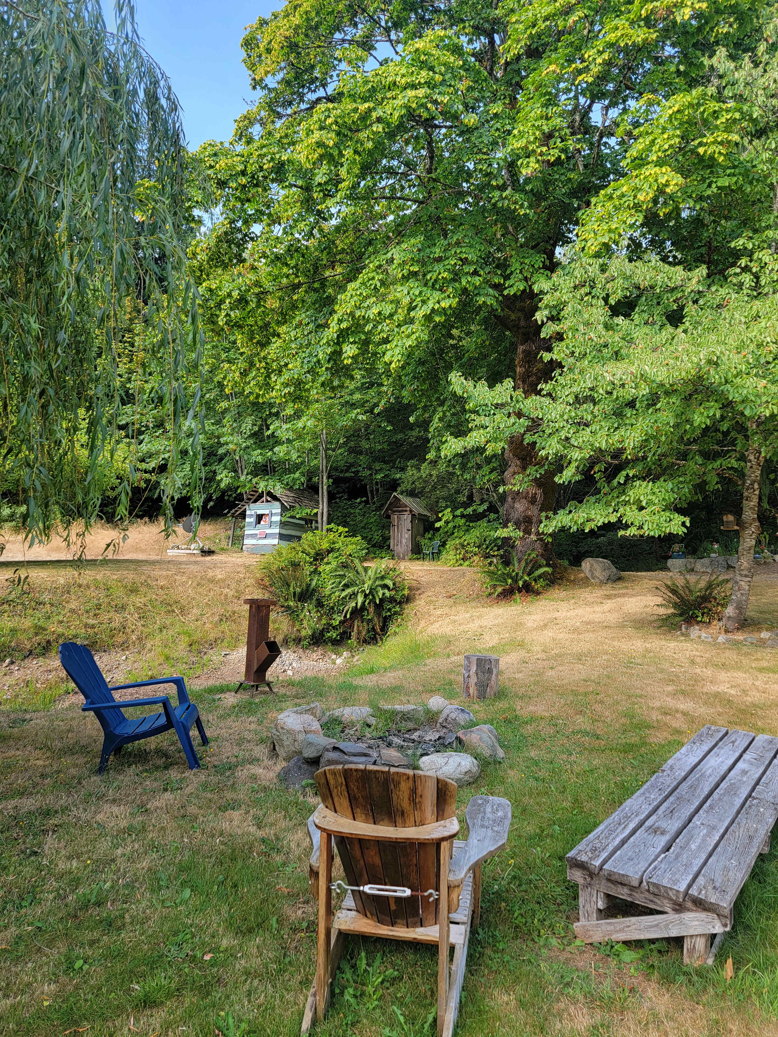 Camping Historic Kinsol   Trestle