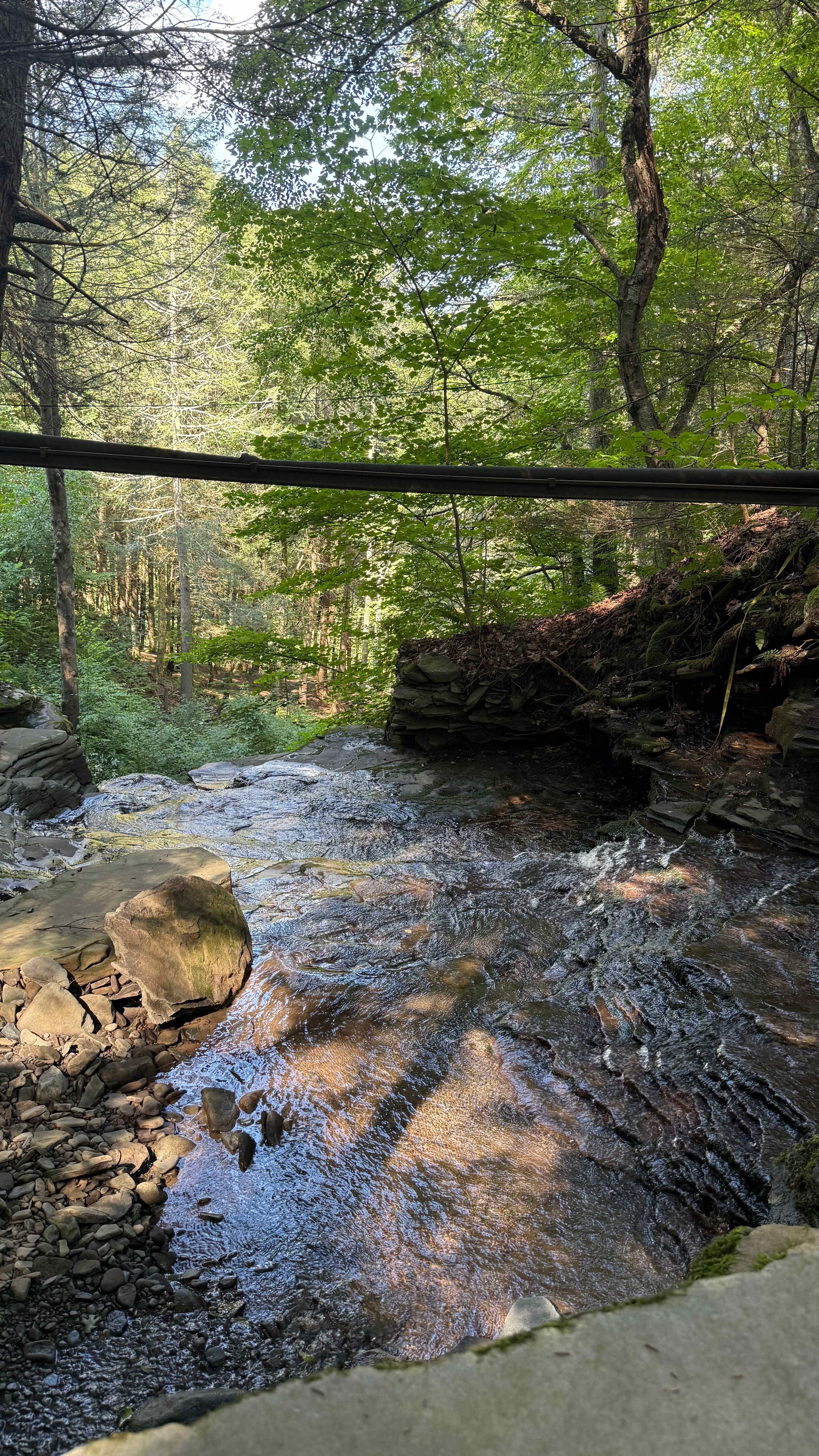 Glamping Tent Overlooking Waterfall