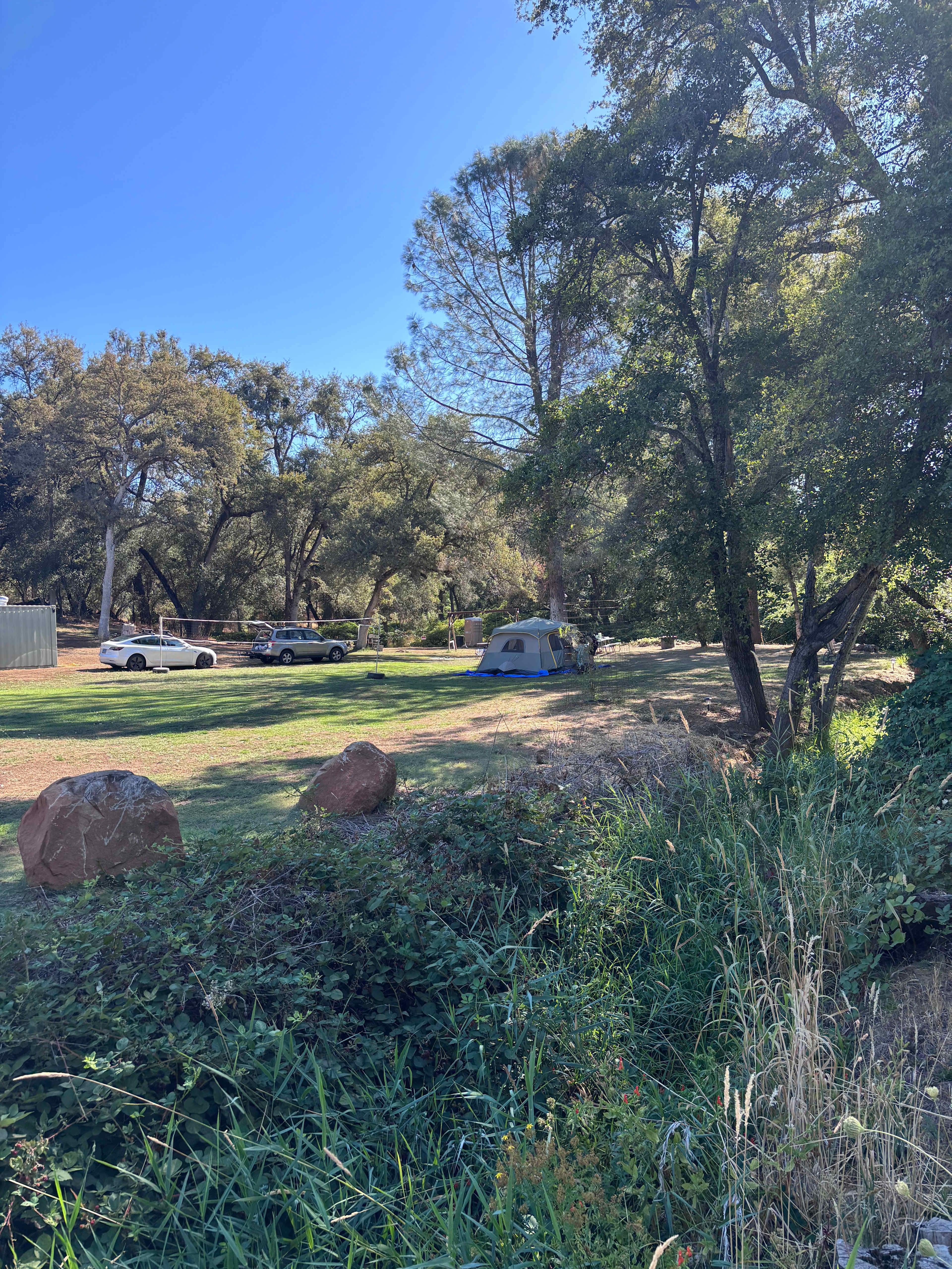 Personal Creekside Camping