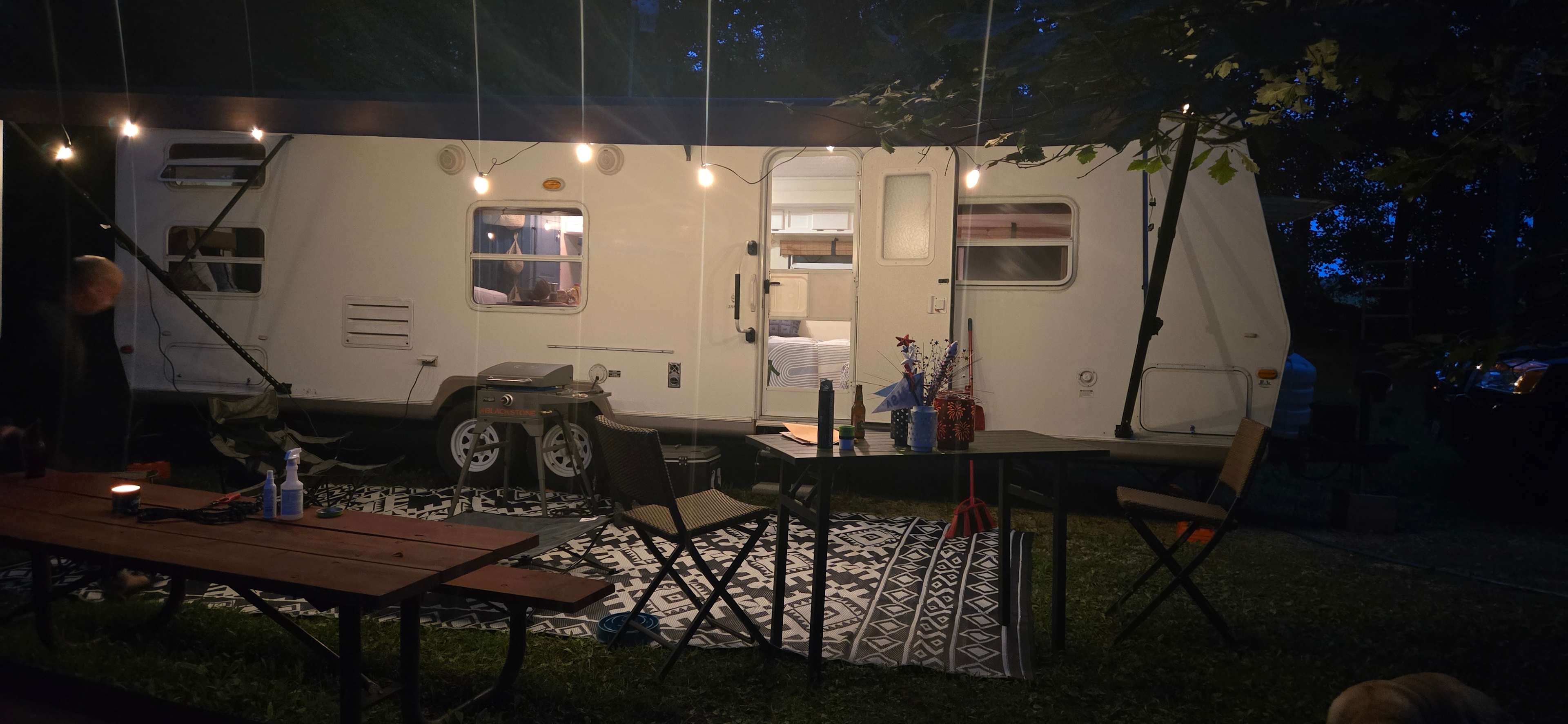 The Hill Family Camping