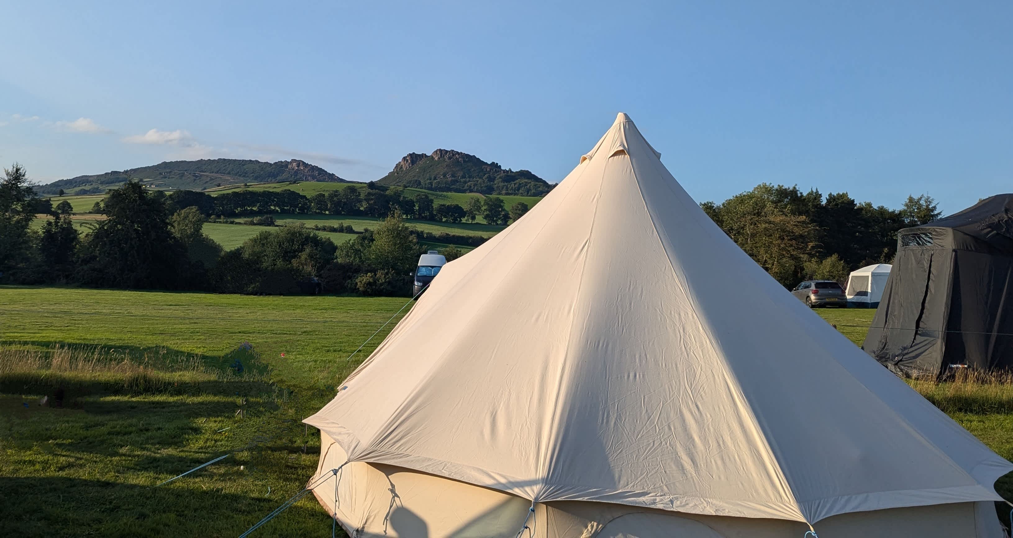 Camping at The Hollies