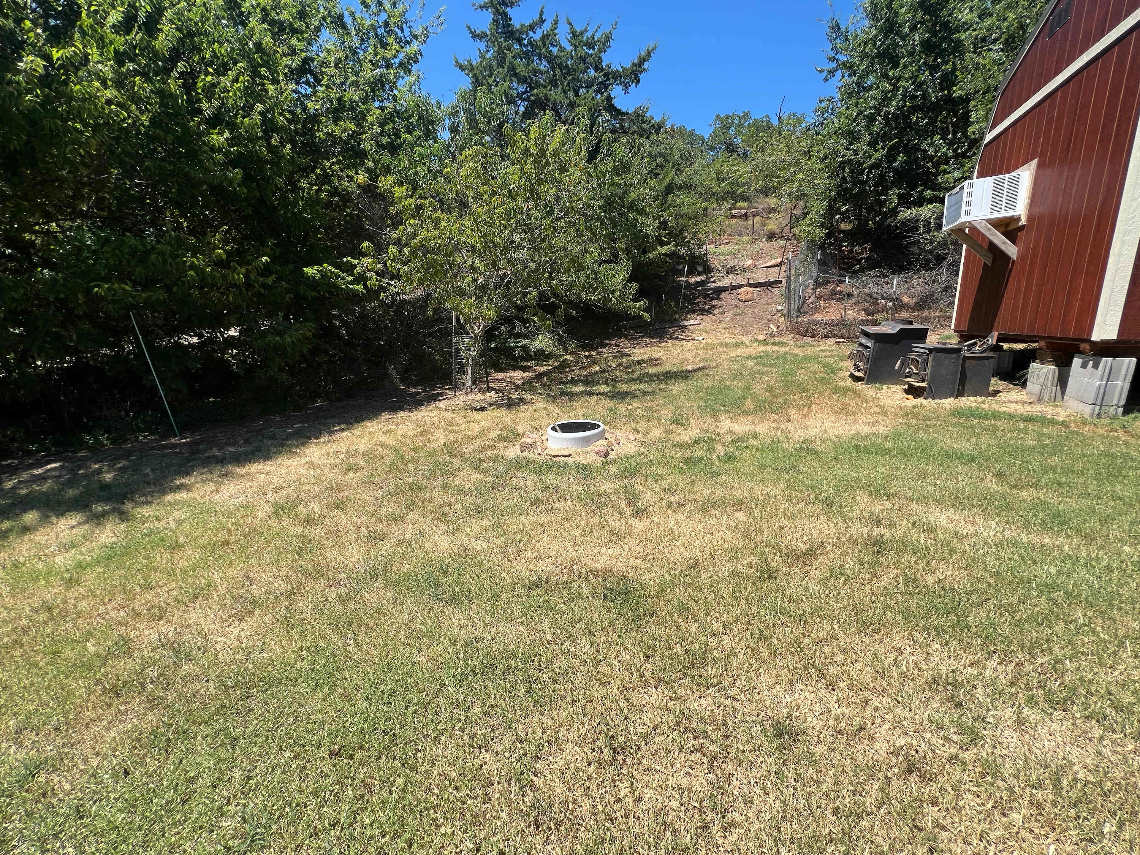 Tent site anywhere in this area. 