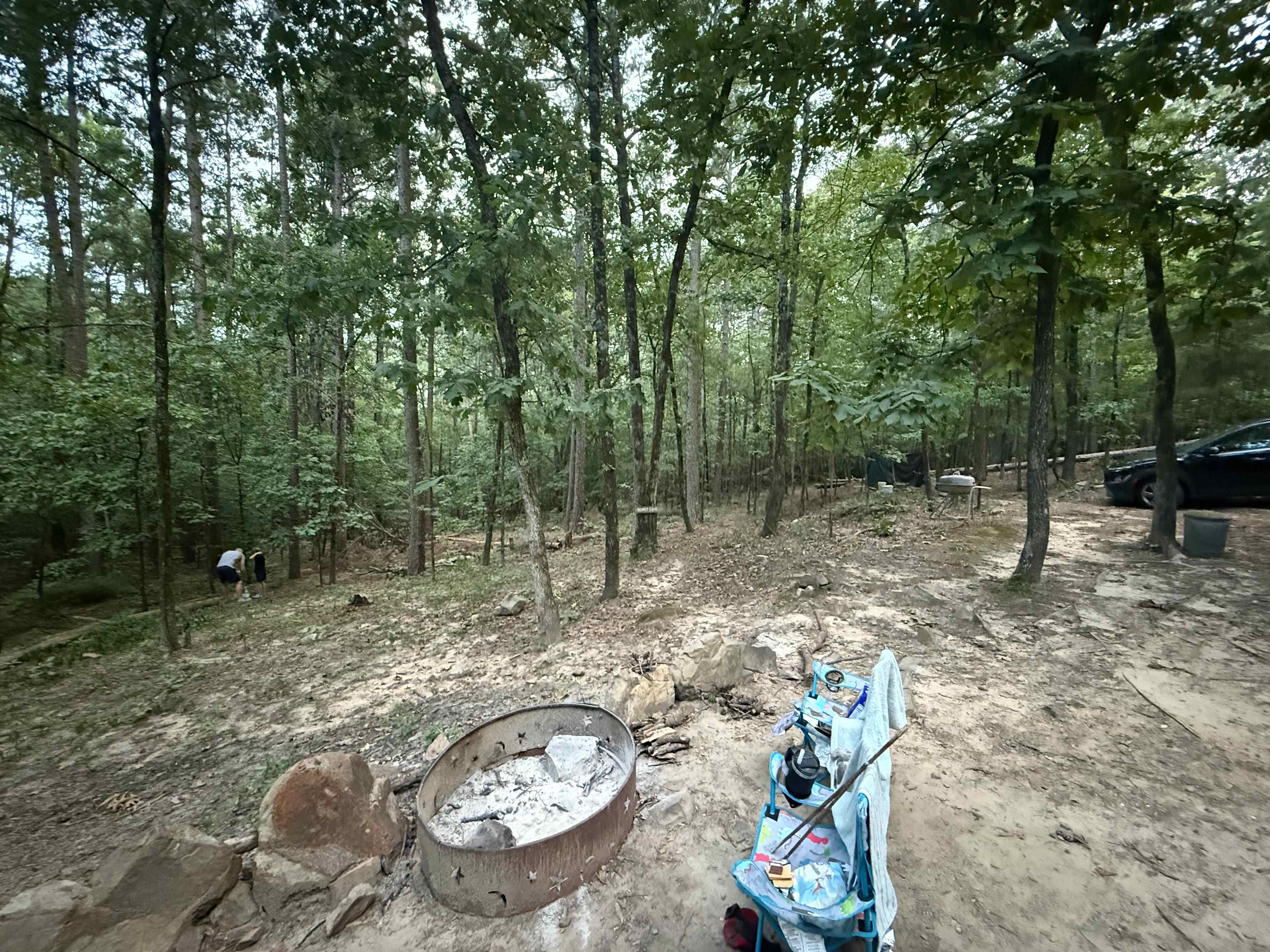 Part of the campsite