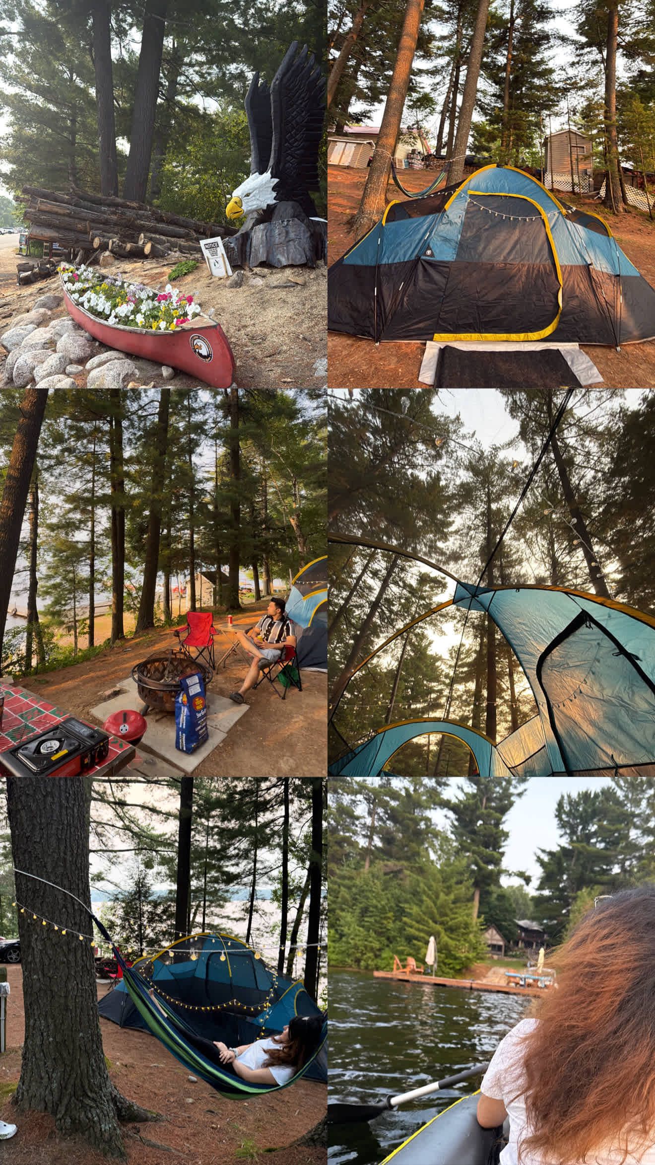 Eagle Lake Narrows Sunset Sites