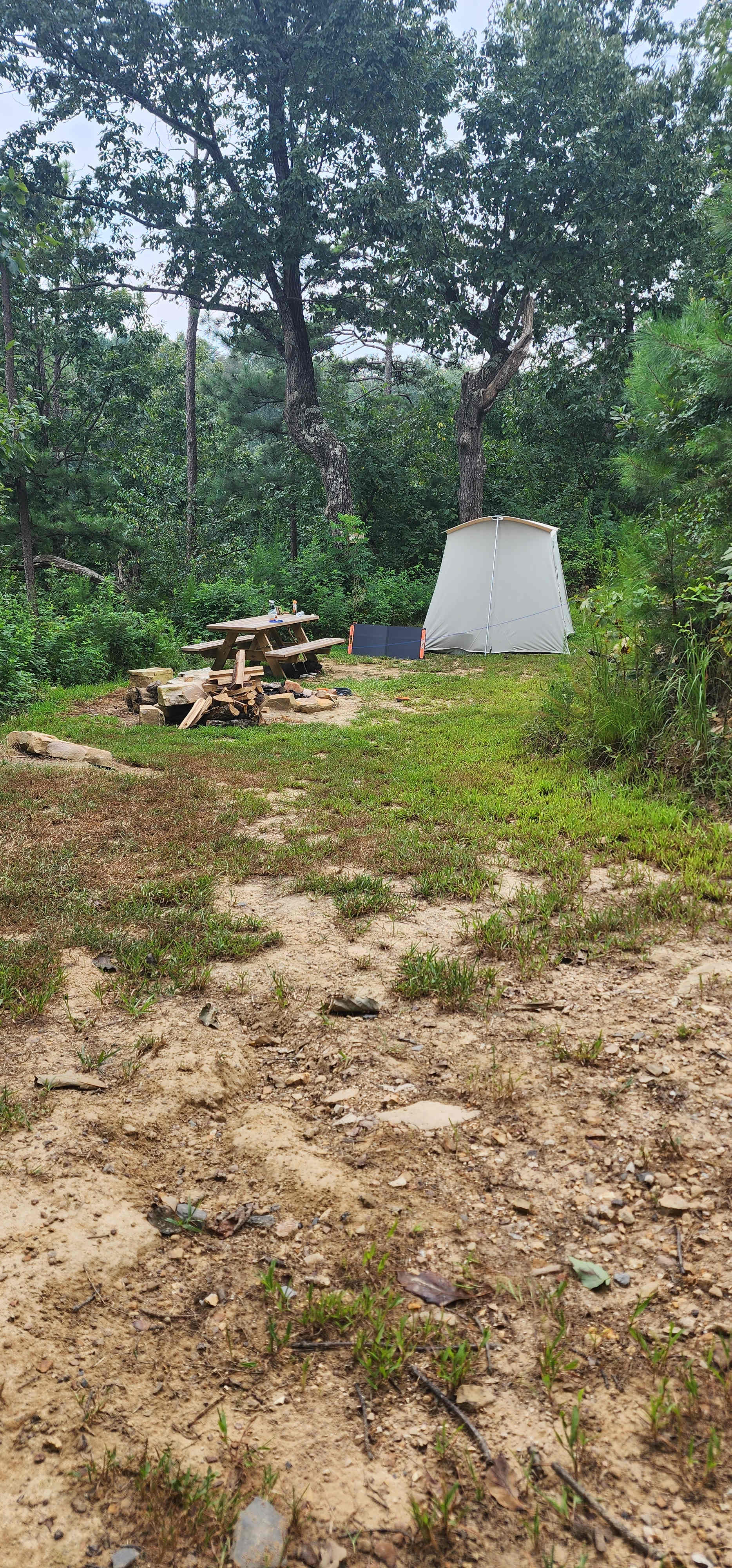 Great private site with beautiful view!