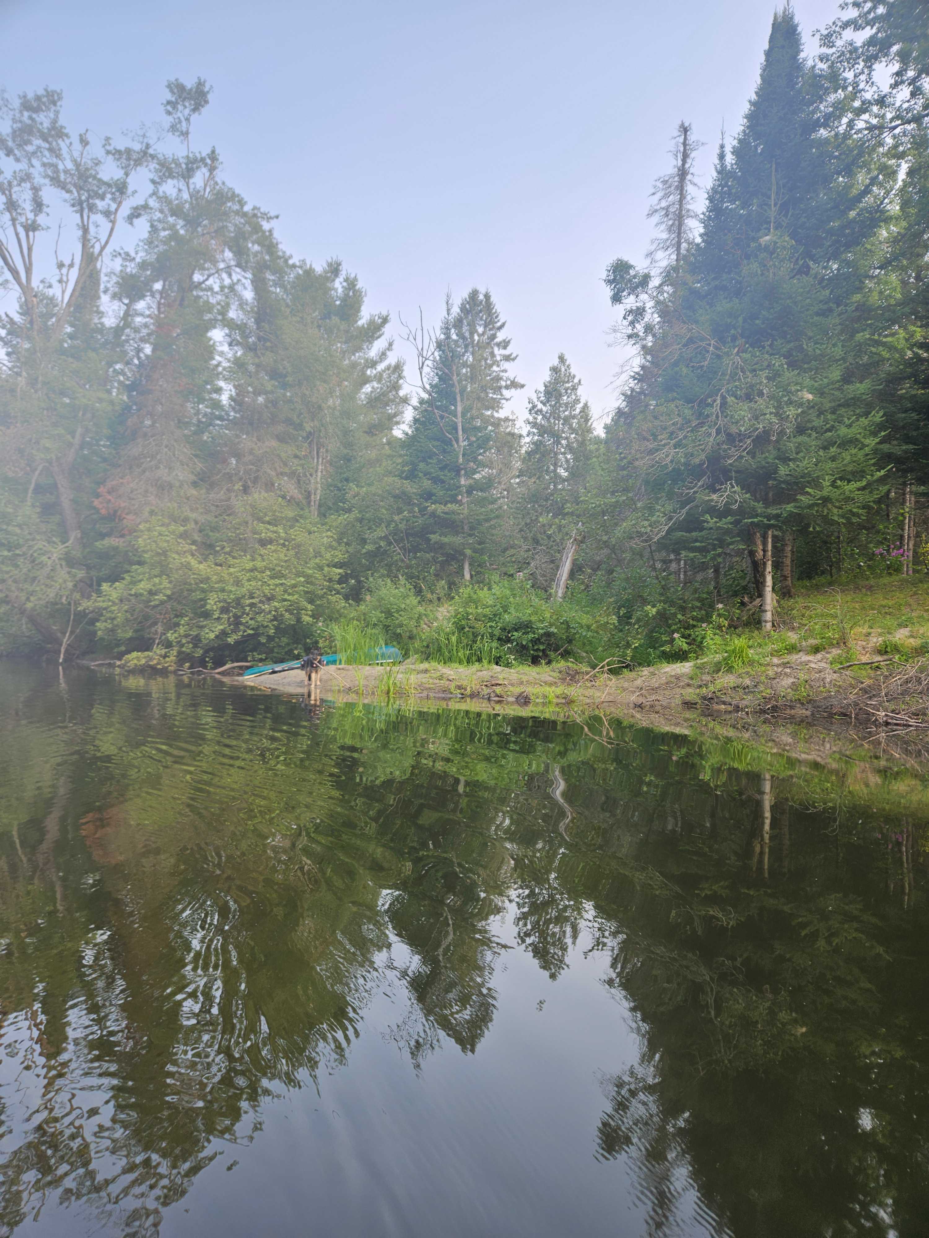 River canoeing