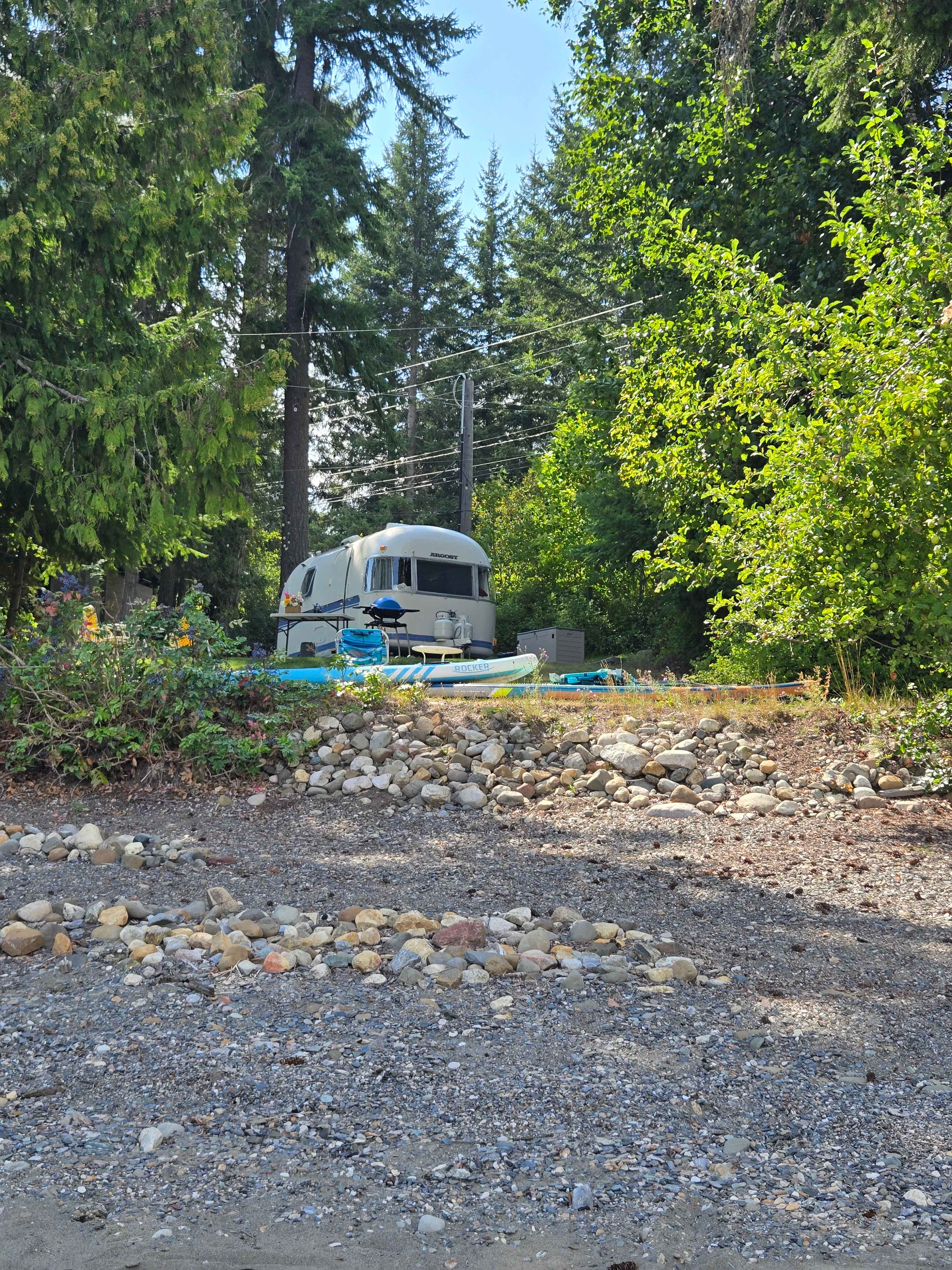 Shuswap Lake Side Vintage Airstream