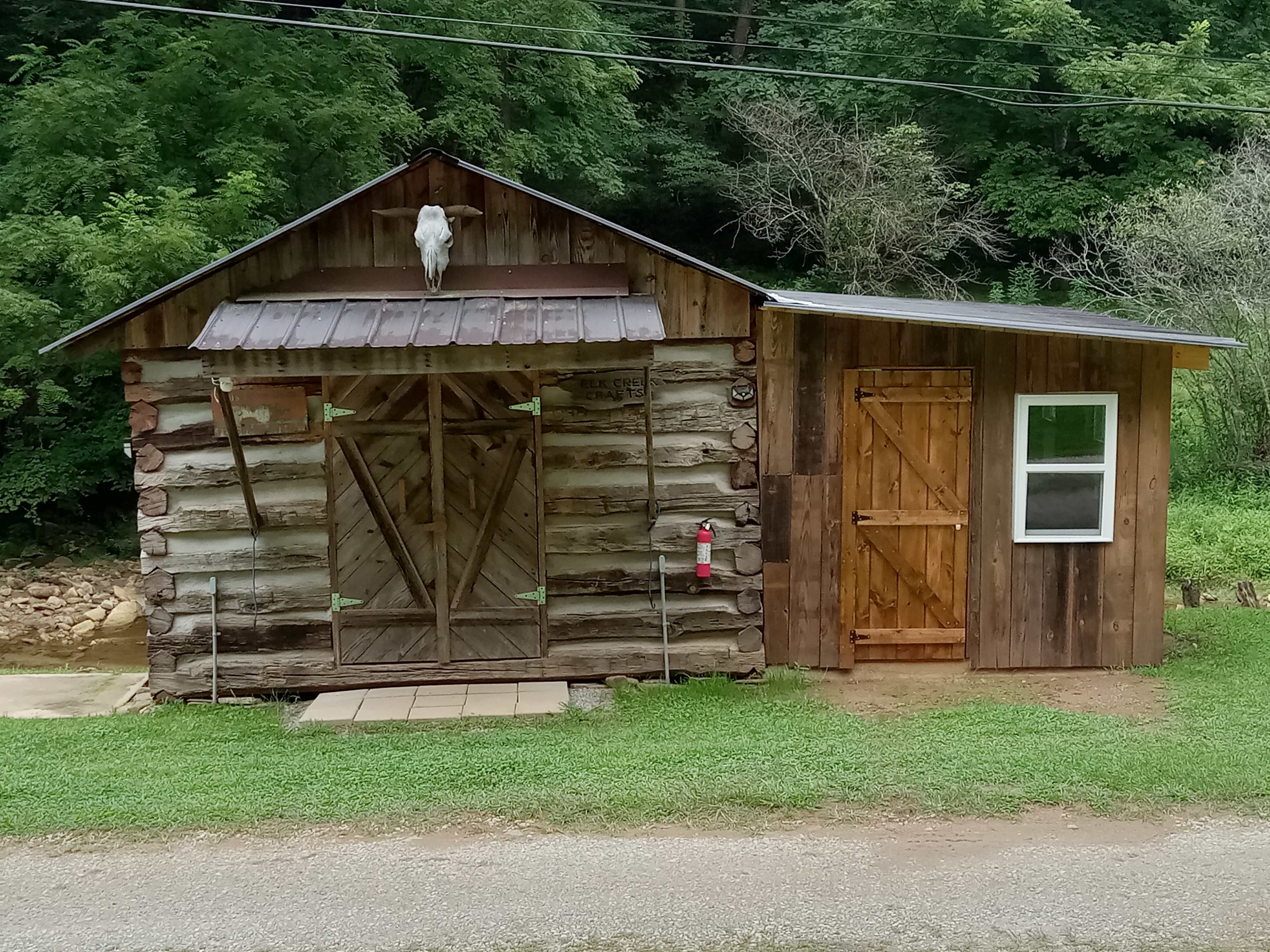 joyville, camping site on elk creek