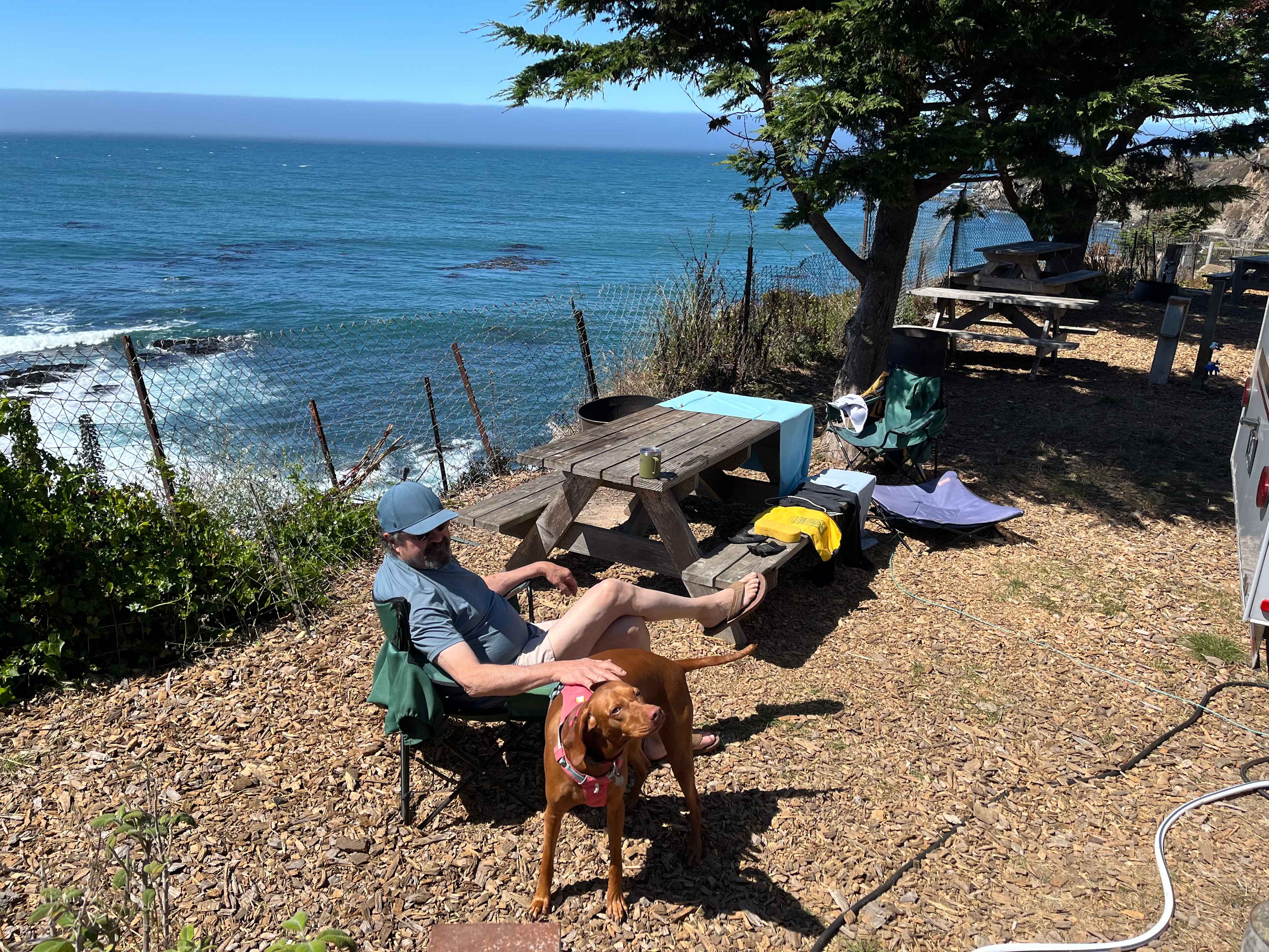 Bluff Site #7 - cliffside view