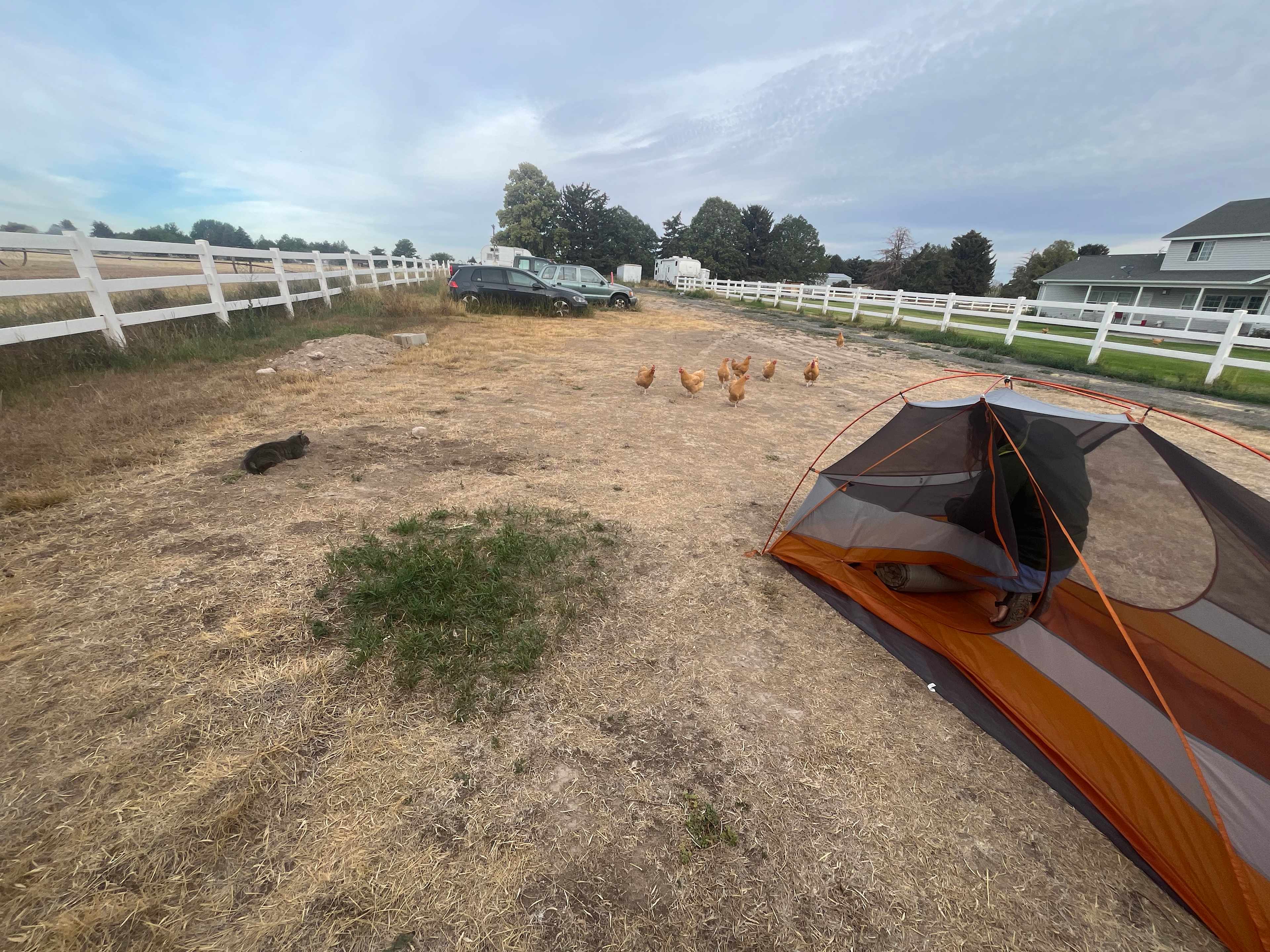 Country Camping close to town