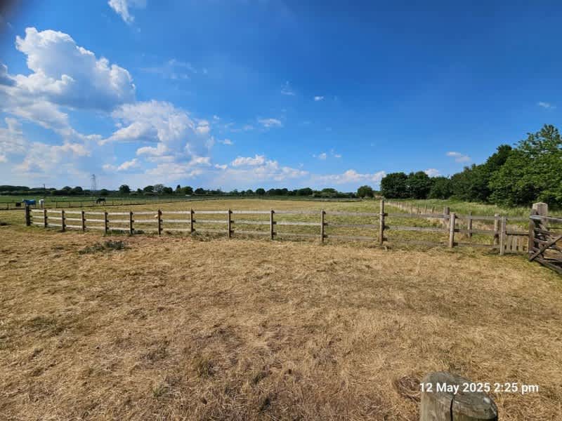 Back paddock view to the canal