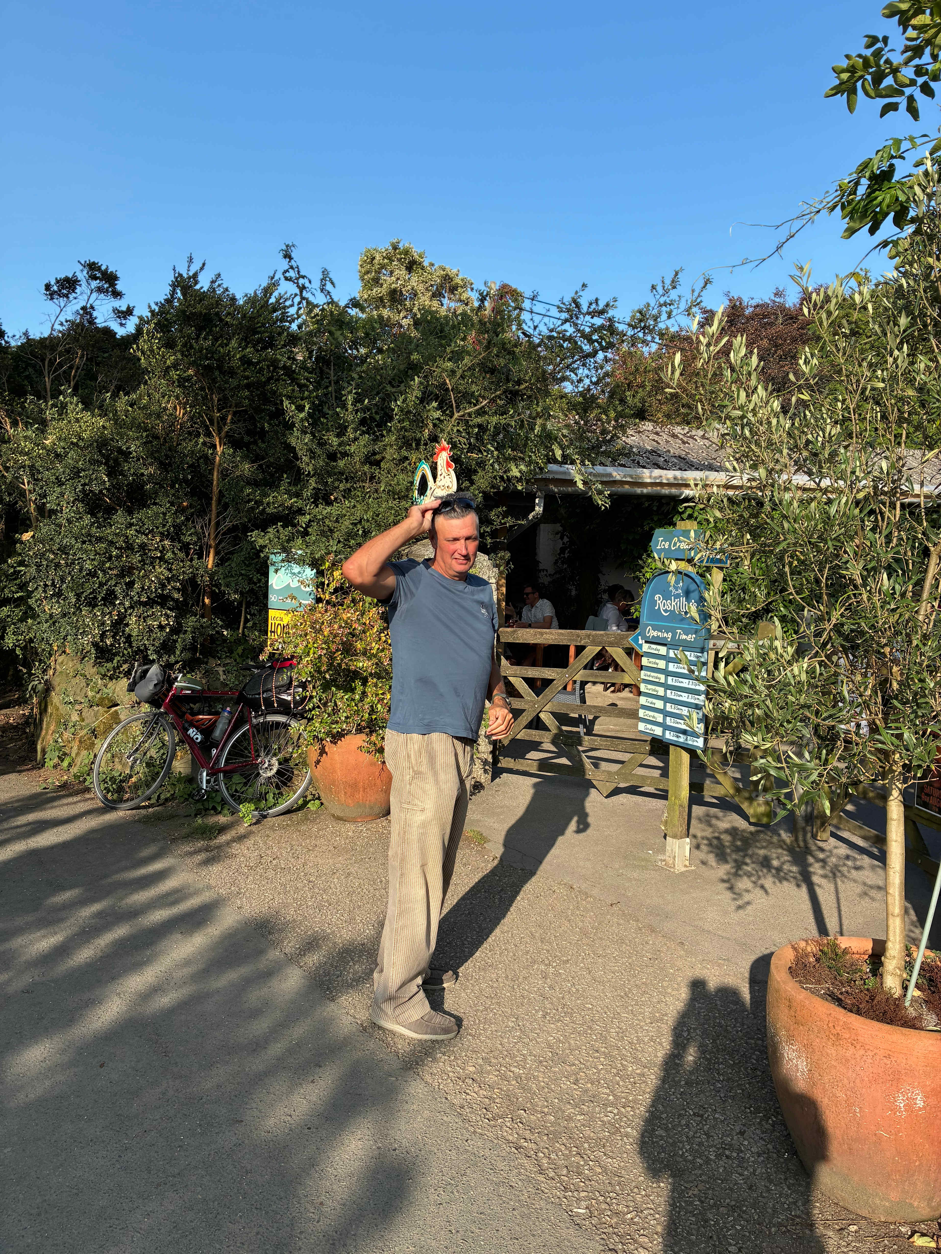 Night out at Roskillys restaurant