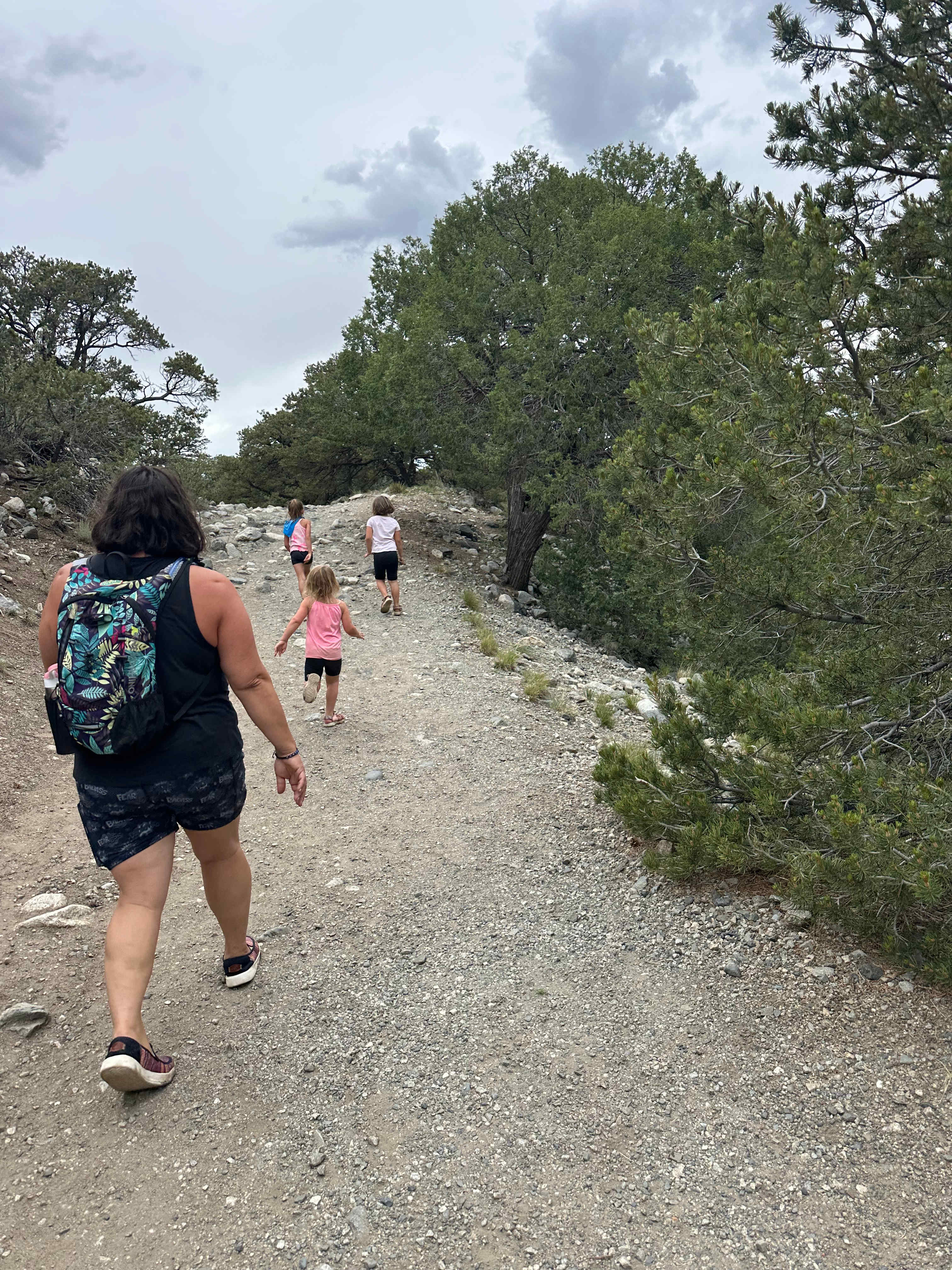 Hiking to Zapata Falls 