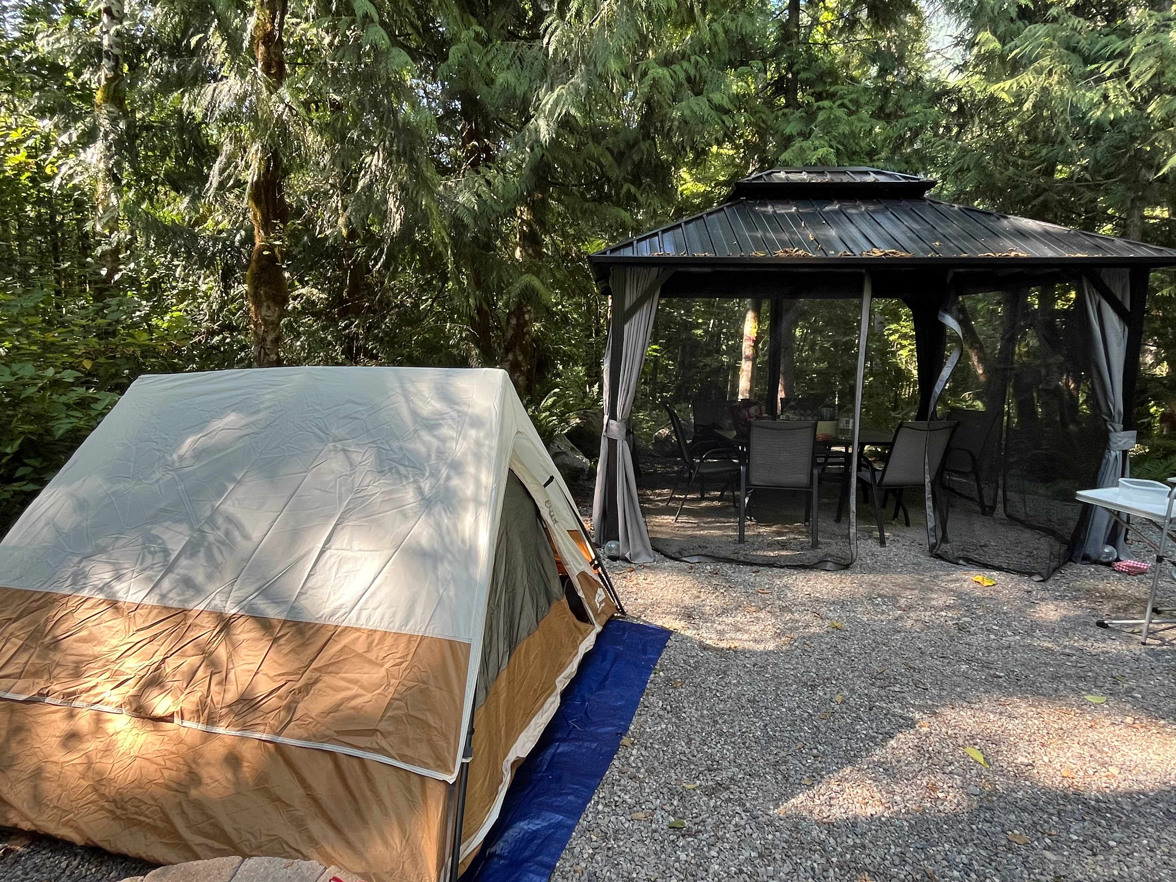 Perfect little campsite 