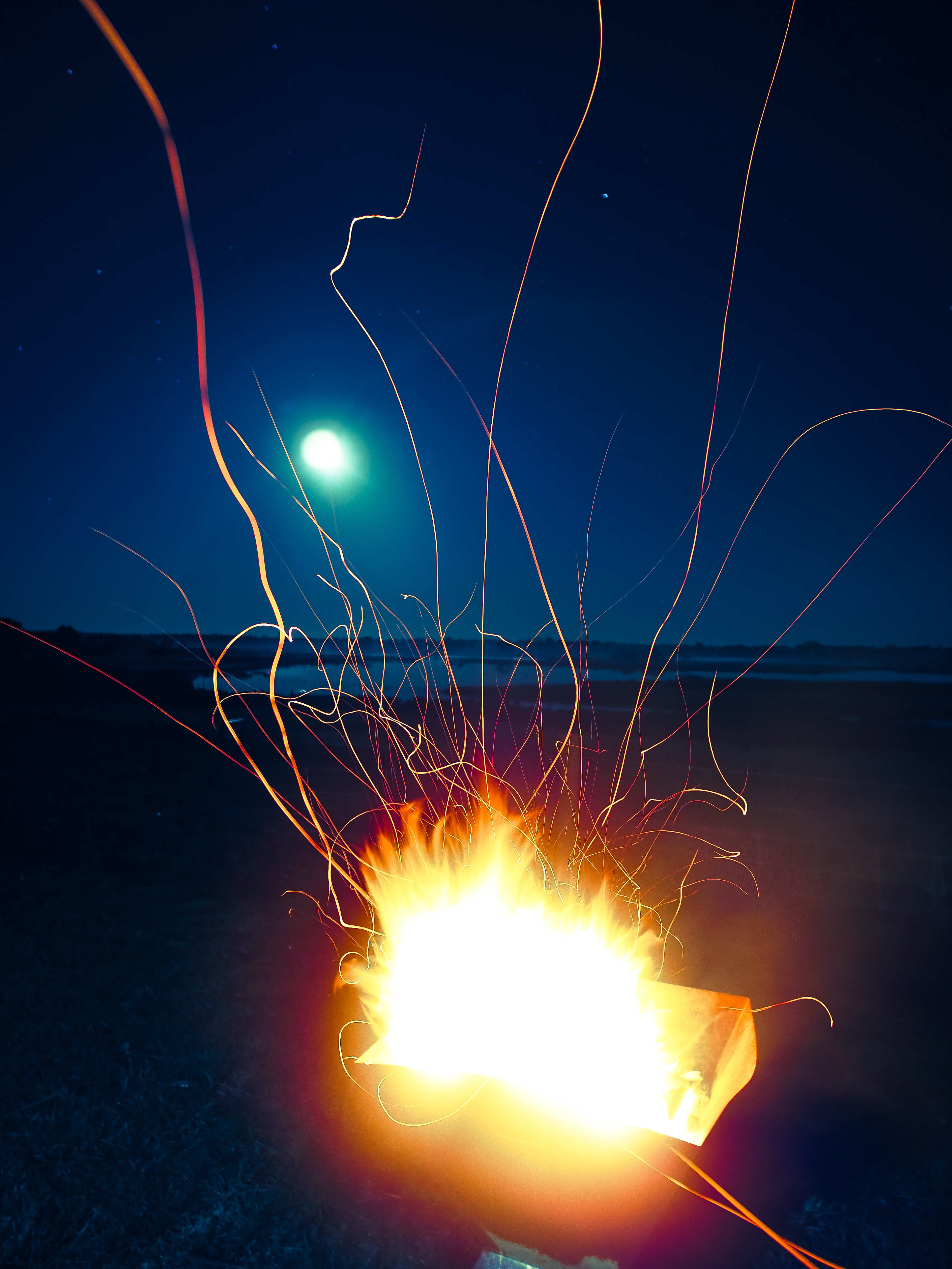 Dancing fire