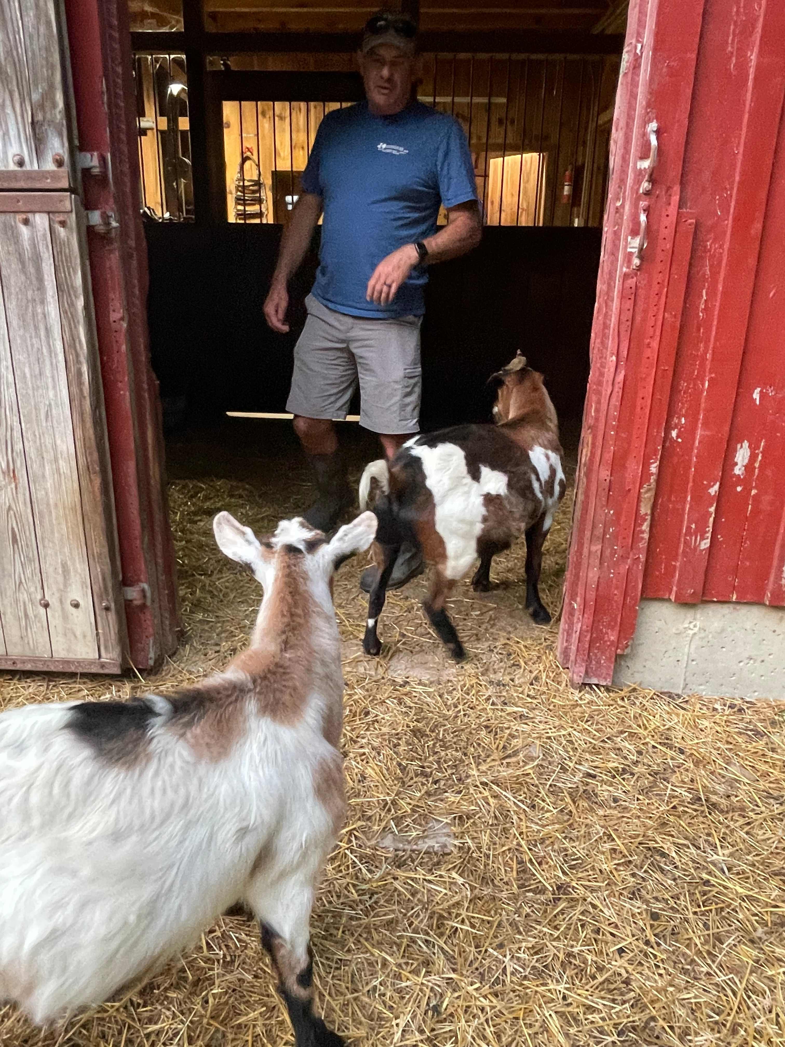 Christopher, the host, introduced us to the permanent residents