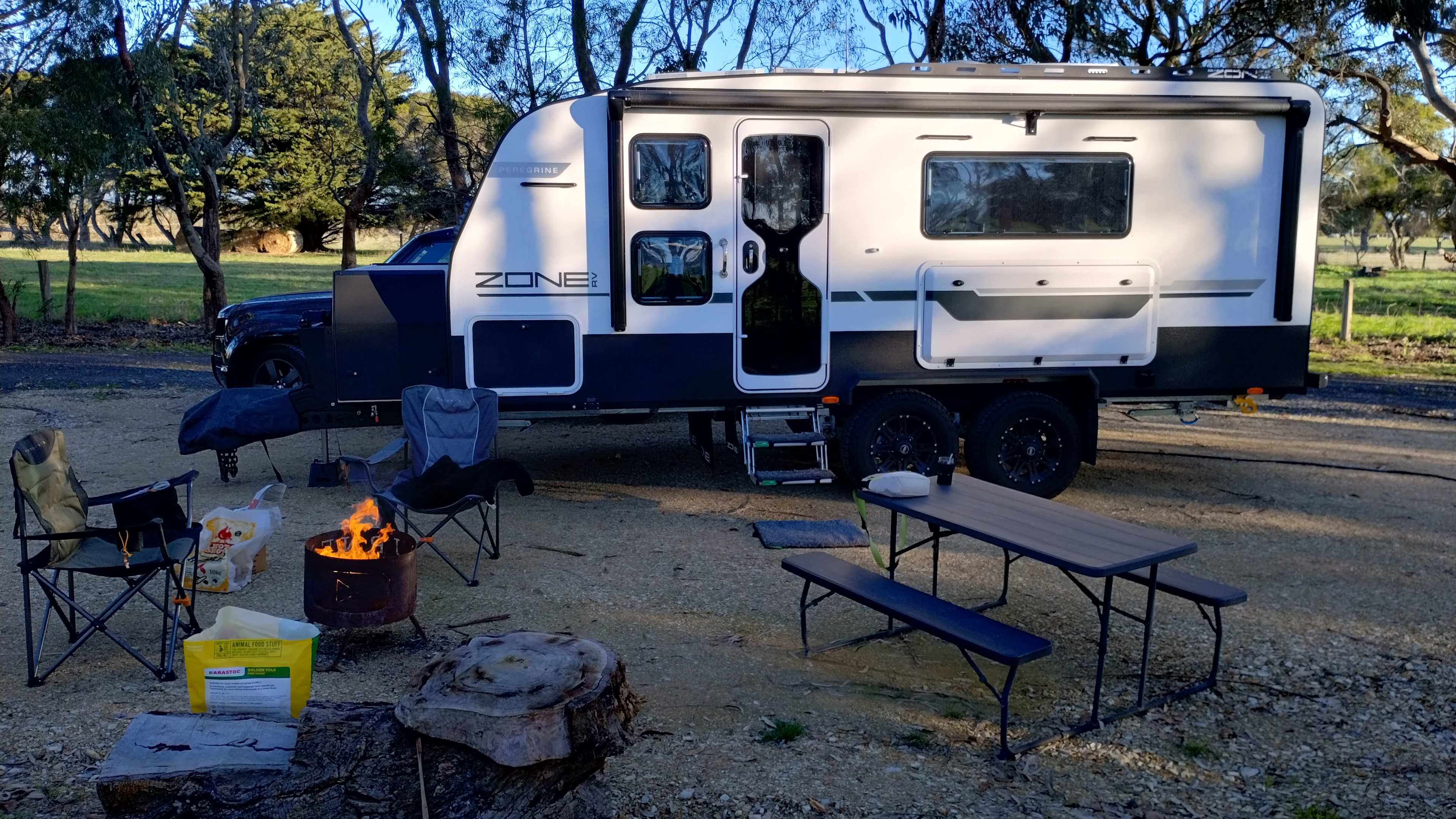 Plenty of room for a 19 ft Van