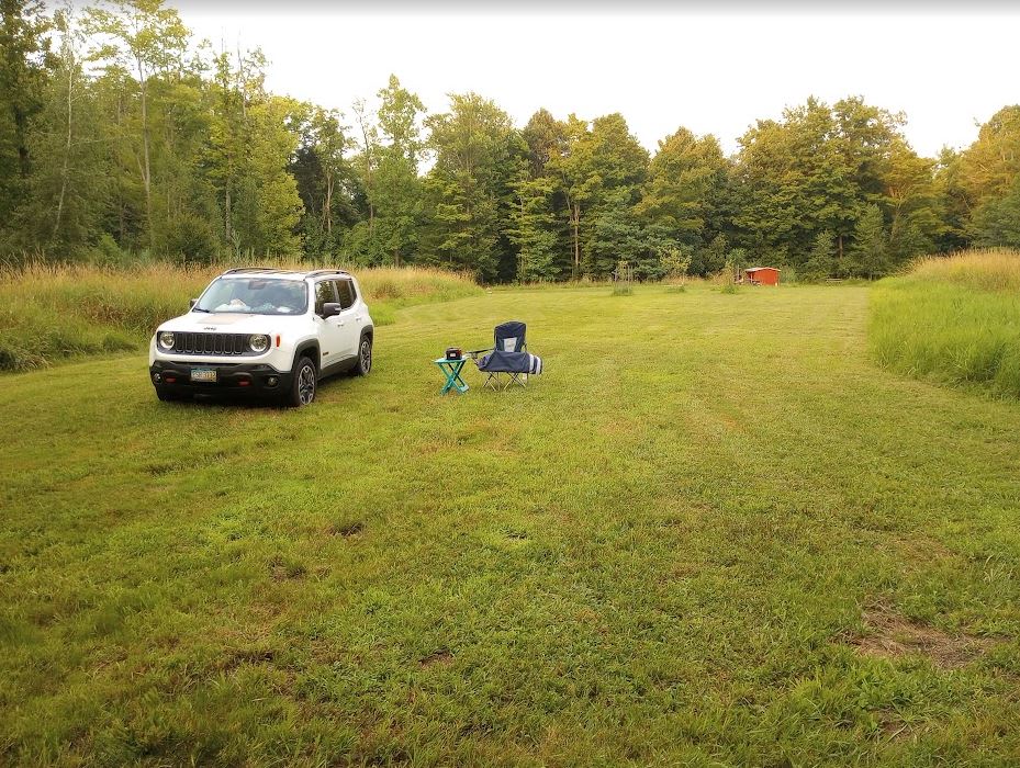 I just spent 1 night so slept in my car.