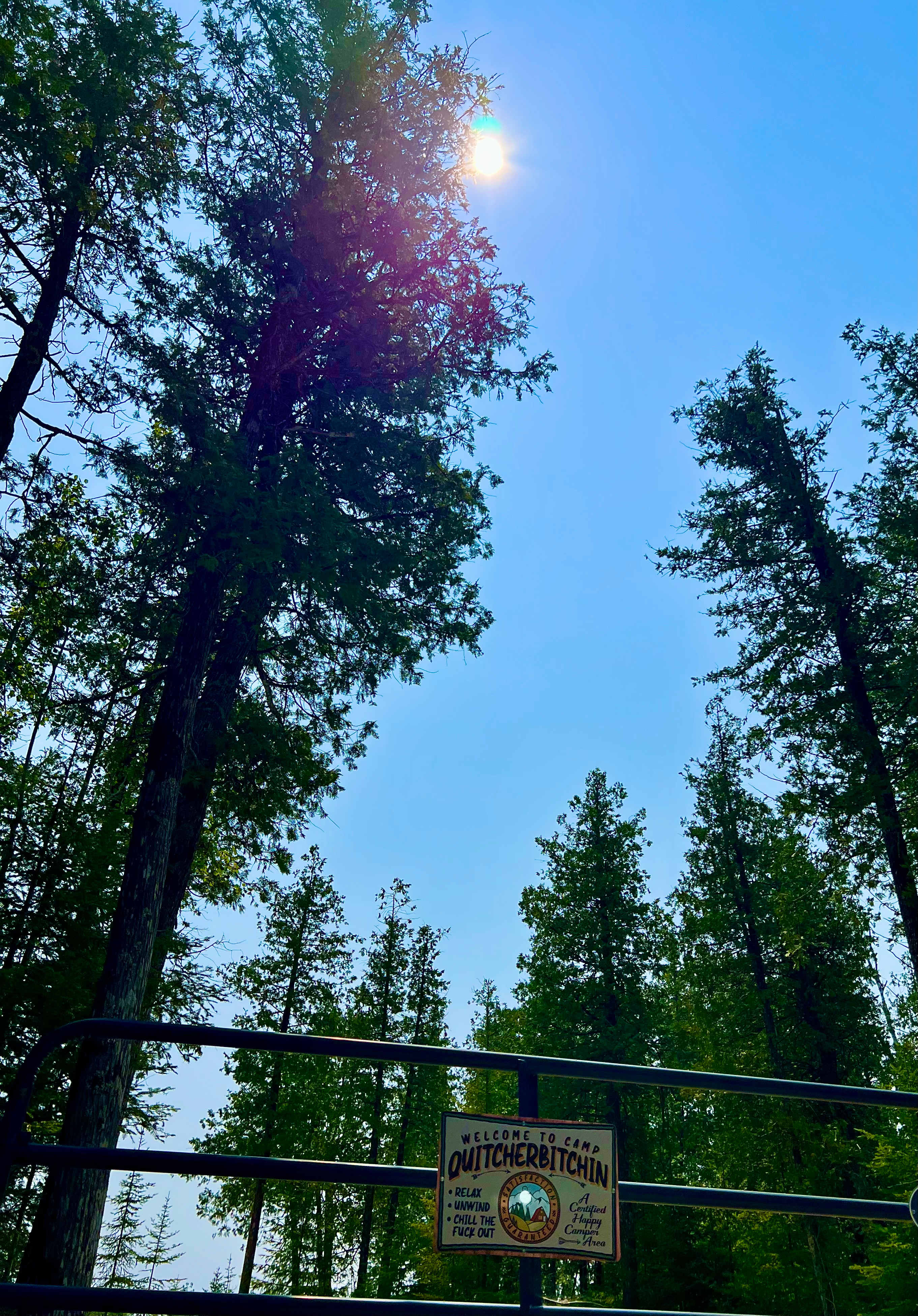Lake Huron frontage Campsite