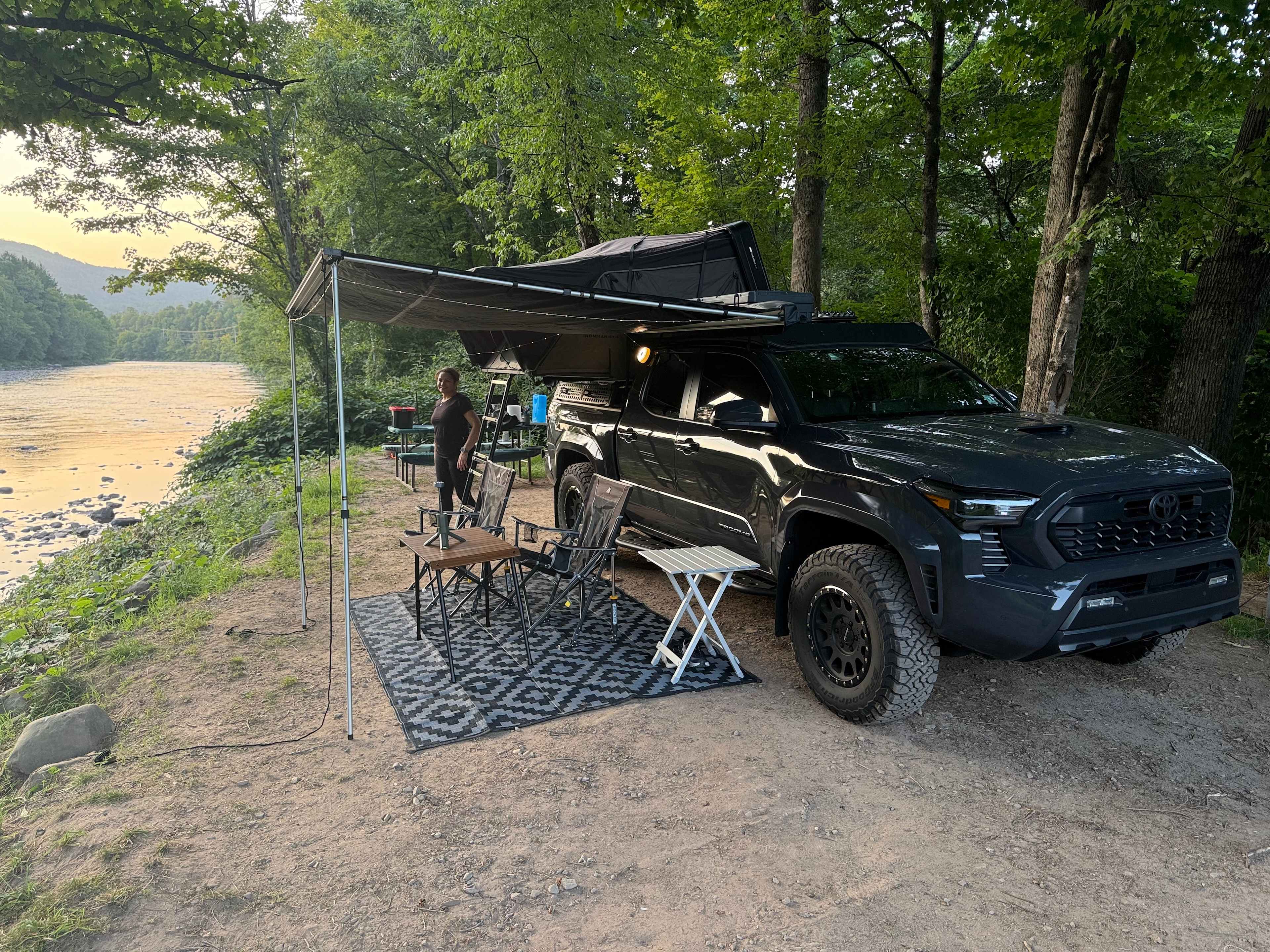 Site 65 Riverfront at Butternut Grove Campsites