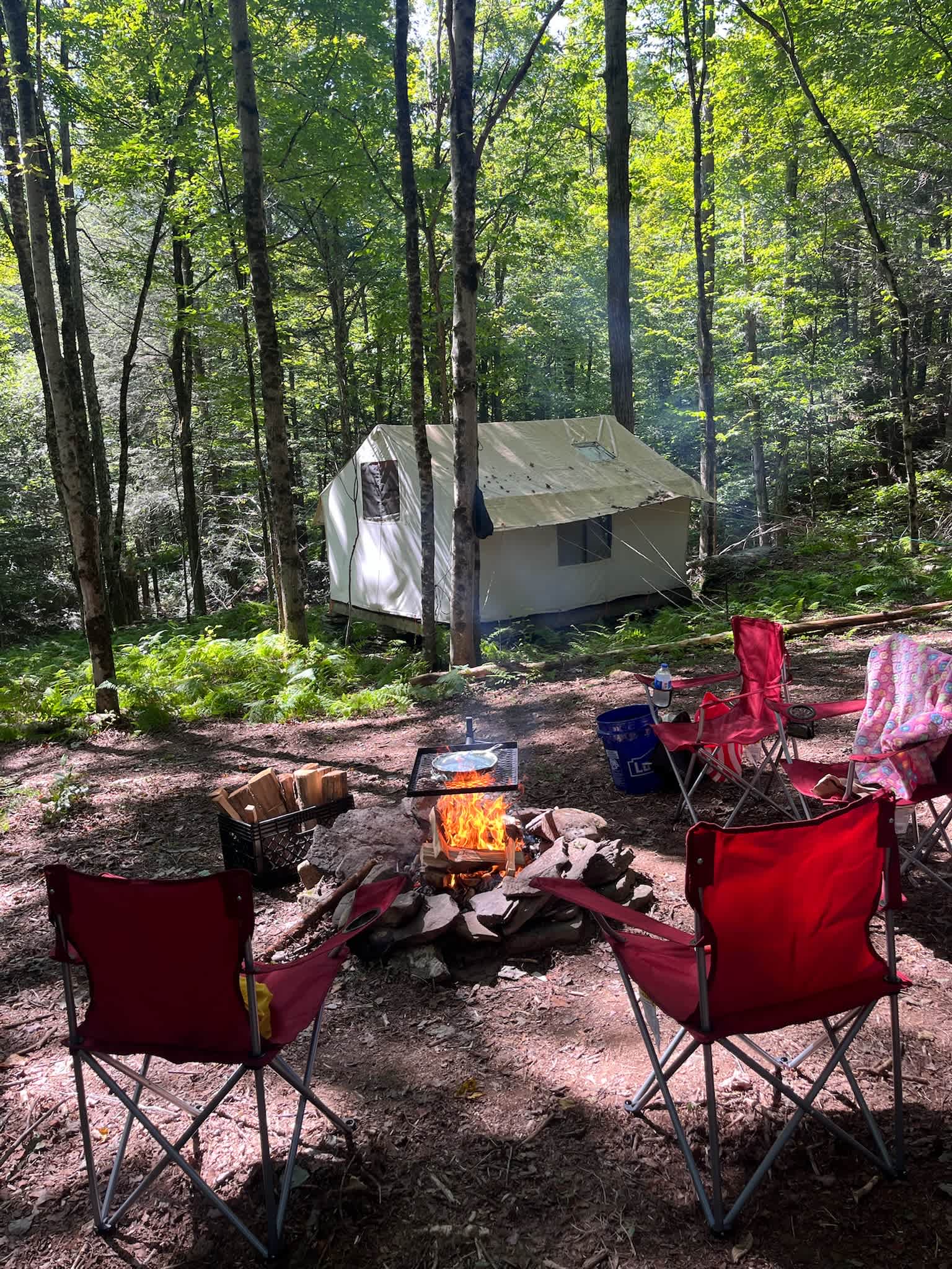 Mountainside Waterfall Retreat