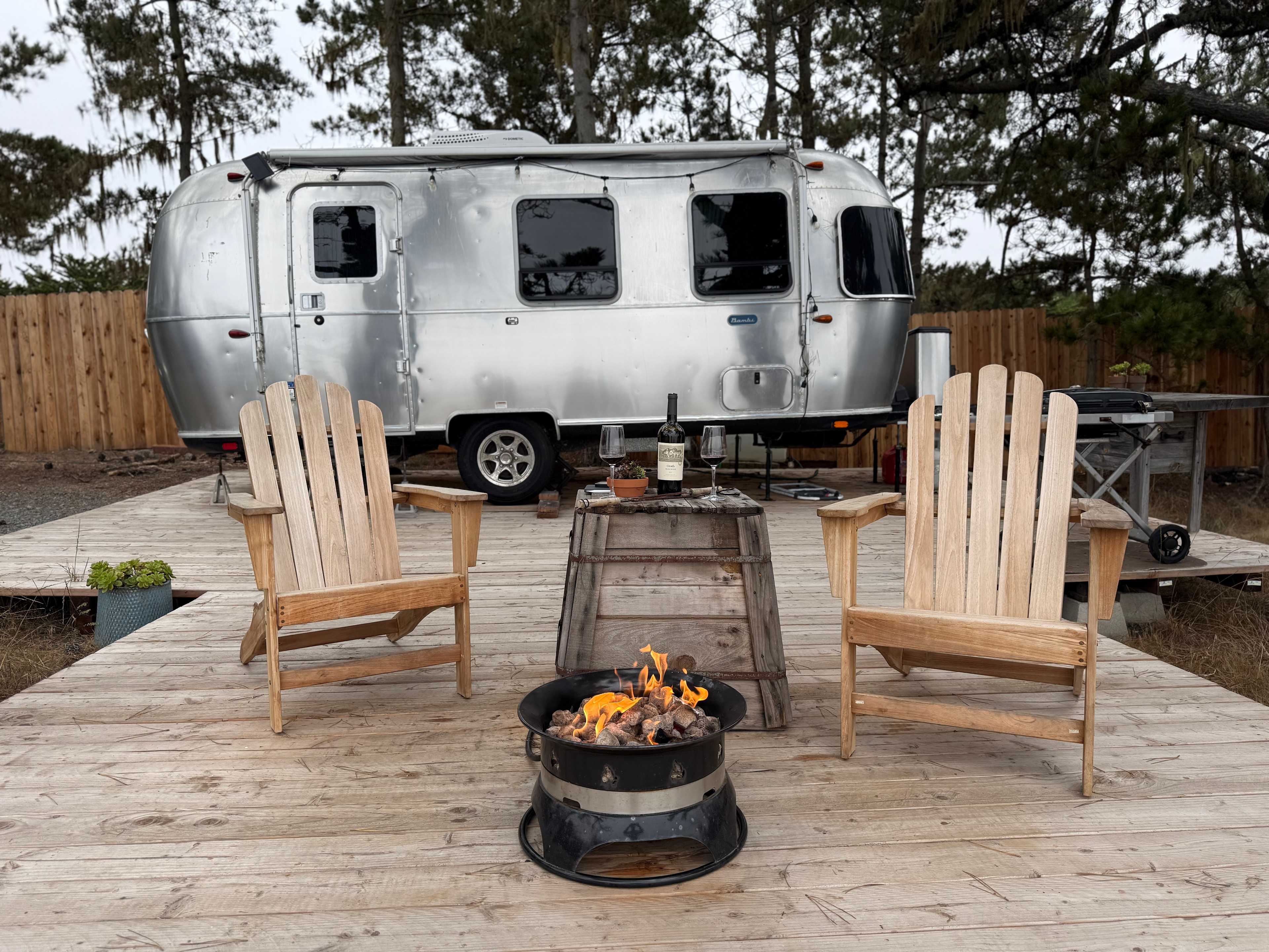 Tunitas Beach Overlook - Airstream