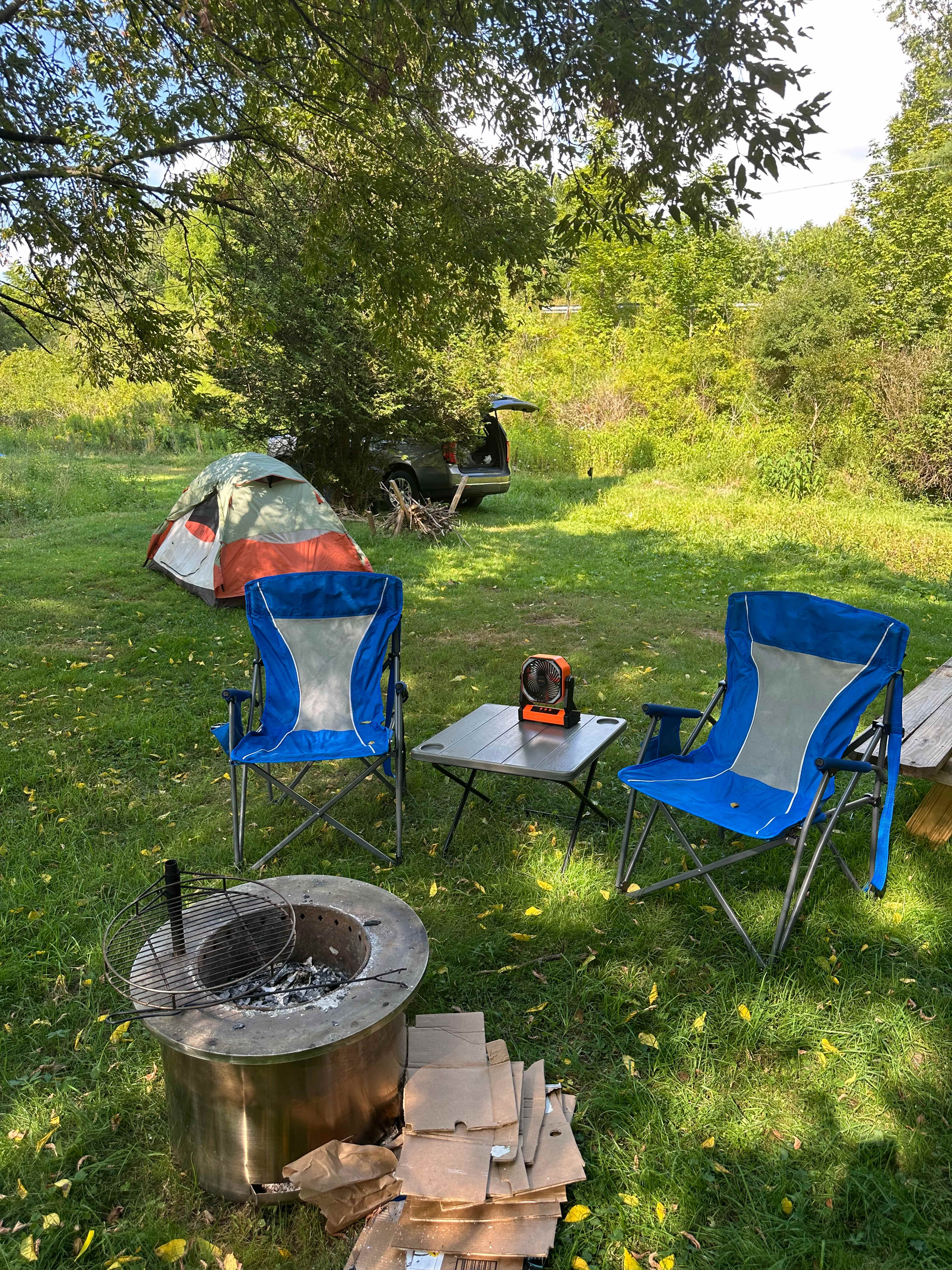 Riverfront Campsite Adventures