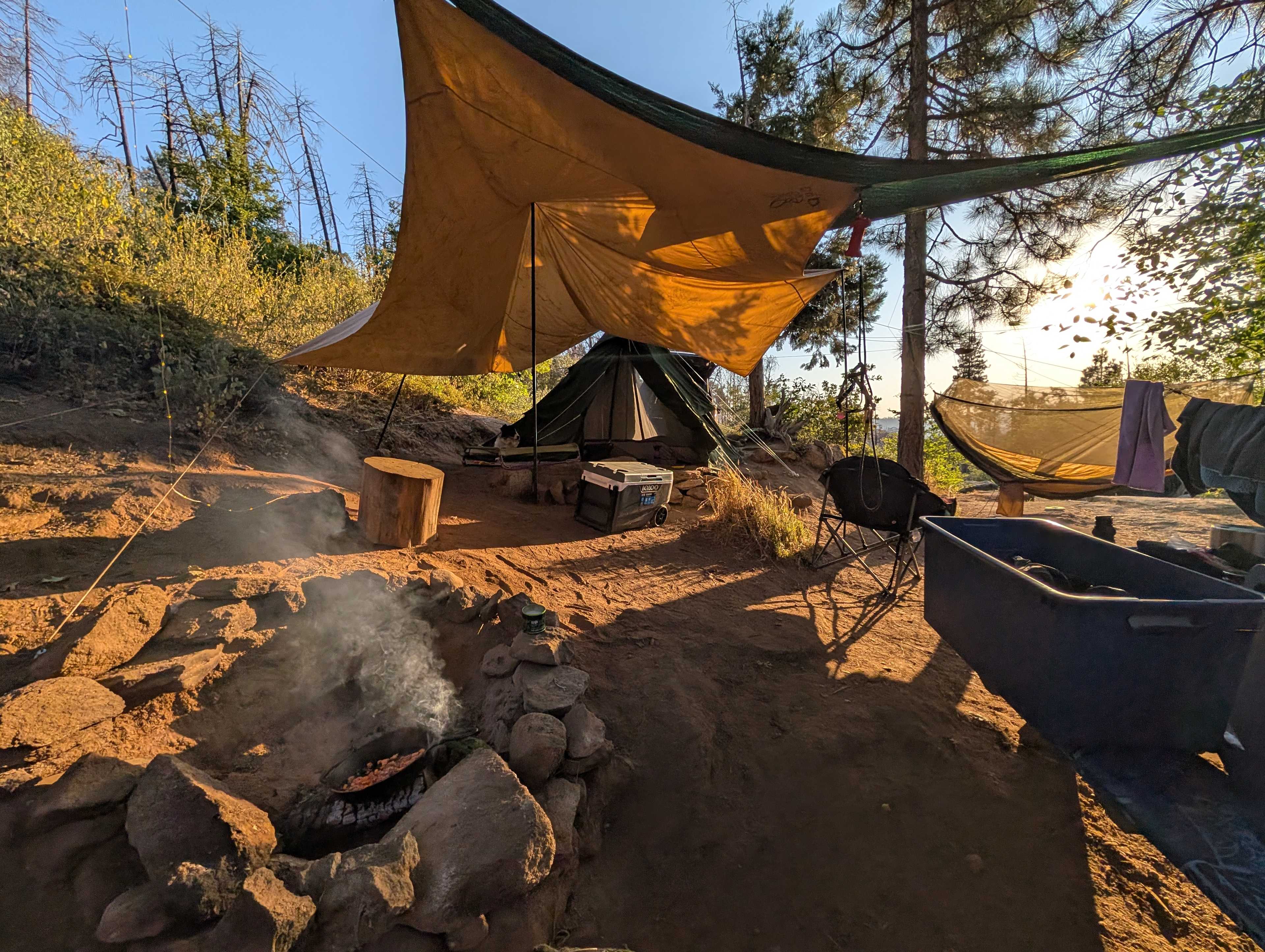 Musick Creek Falls  by Shaver Lake