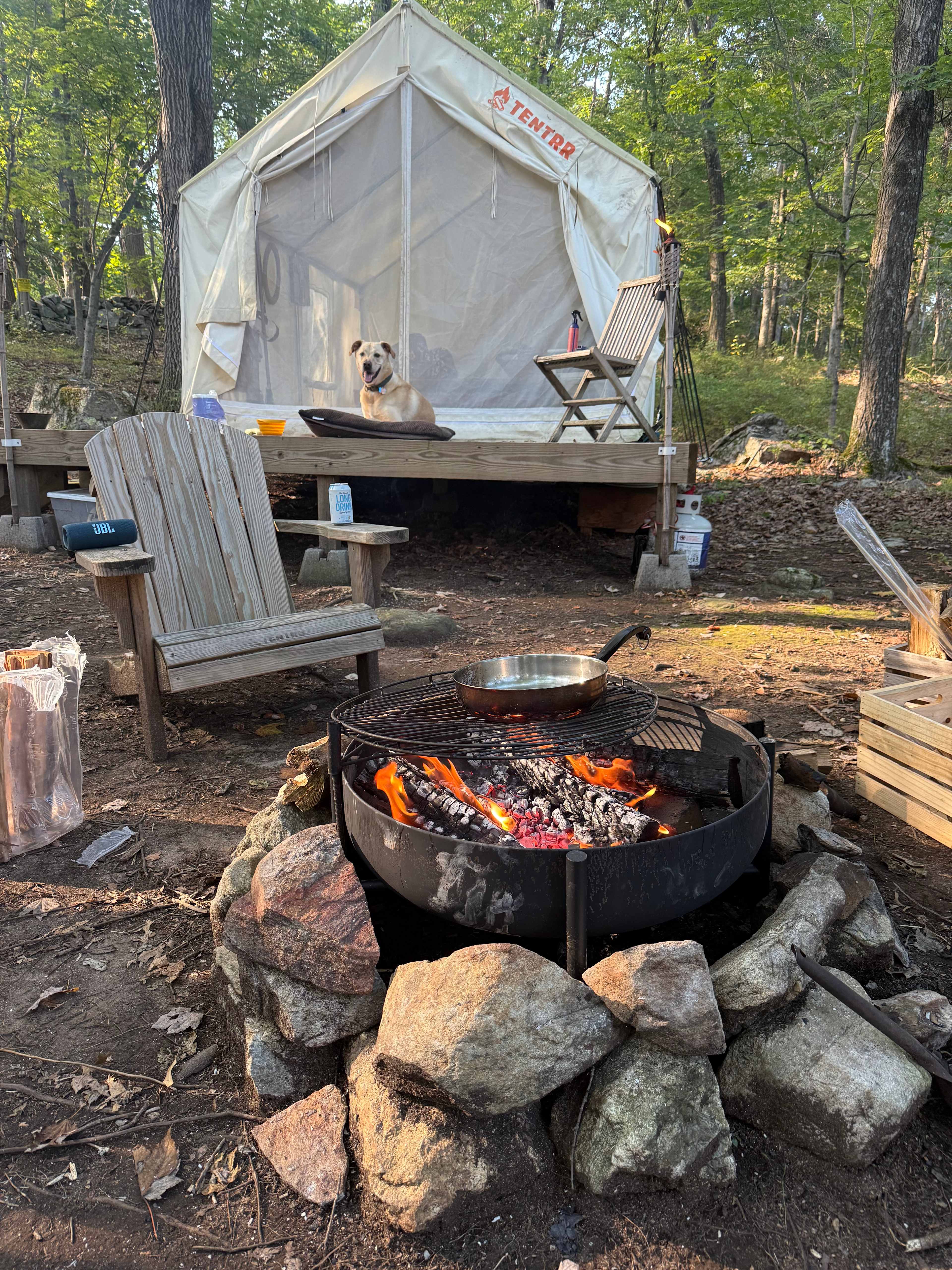 Luxury Camping at 'Higher Ground'