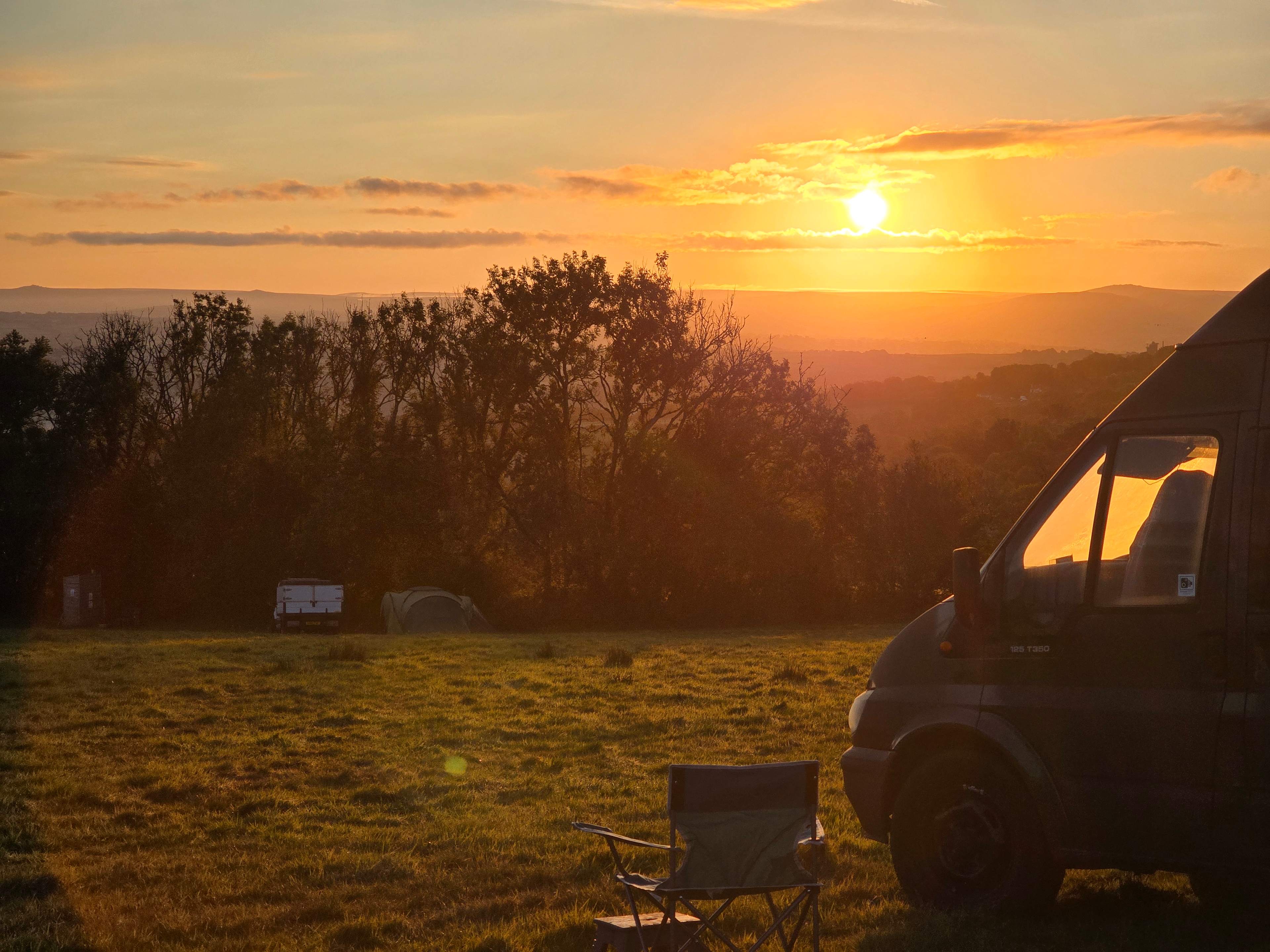 Summit Camping Panoramic views