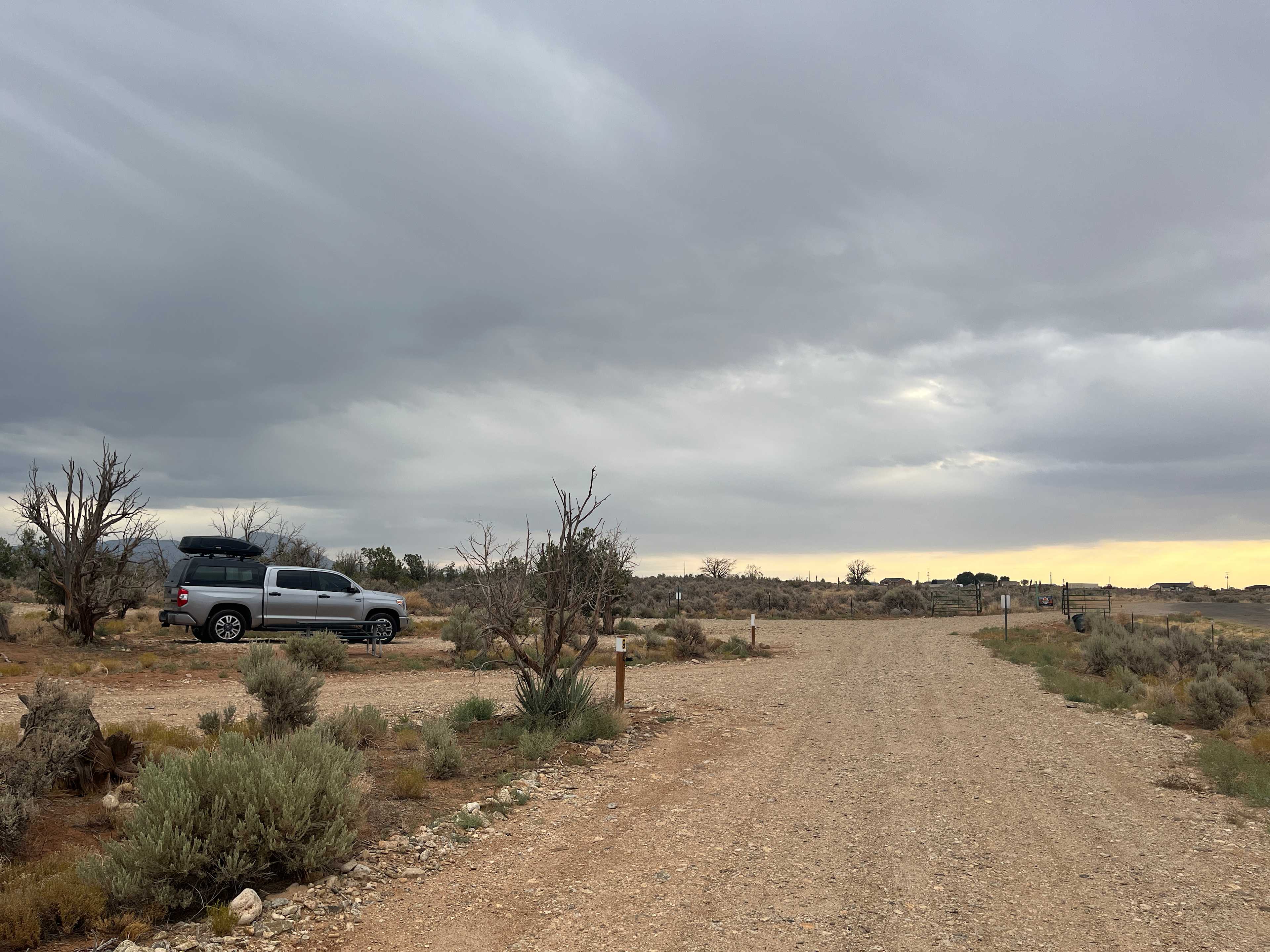 Sunset Campground on Ruin Road
