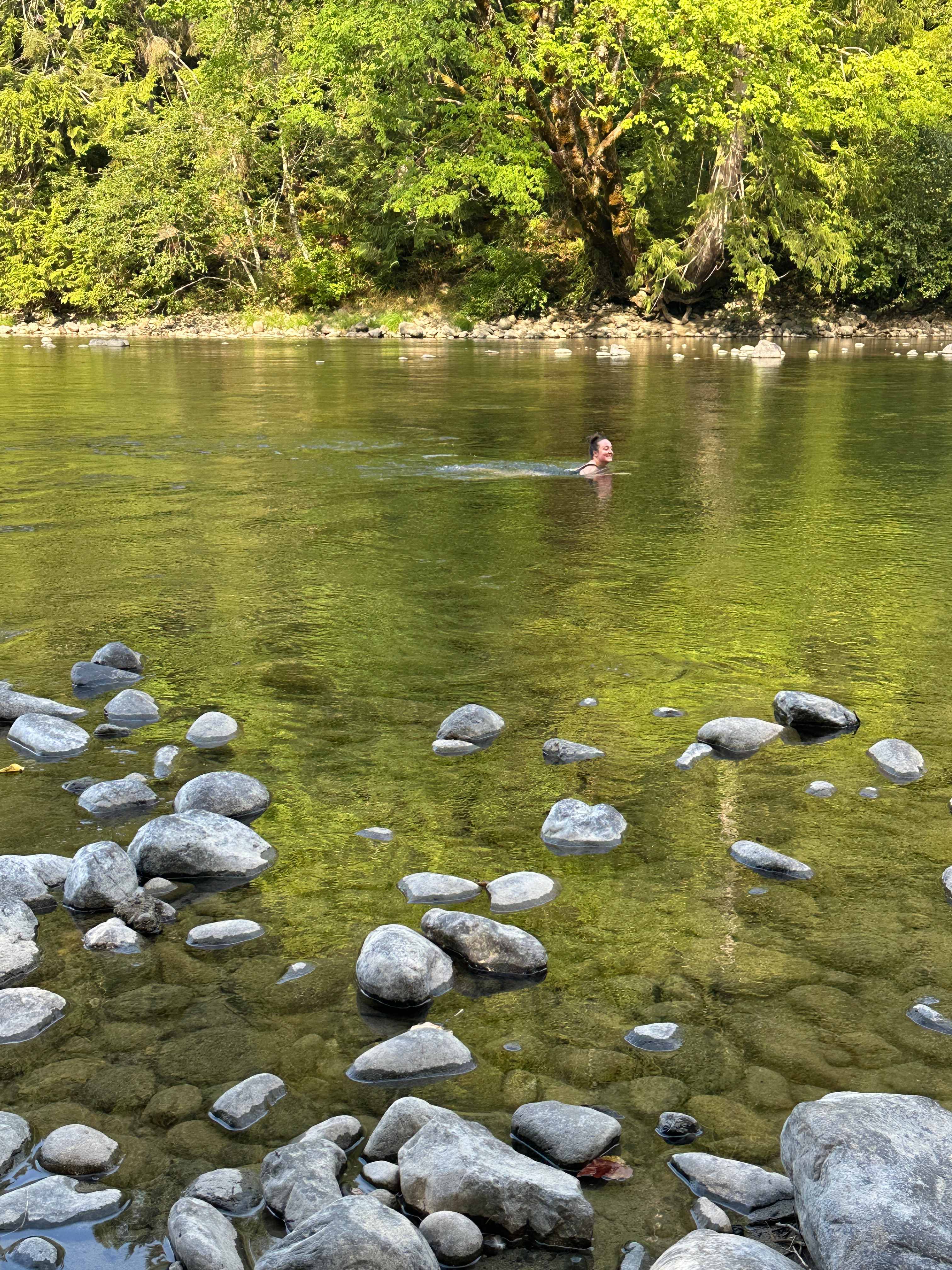 Forested with River Access/Firepit