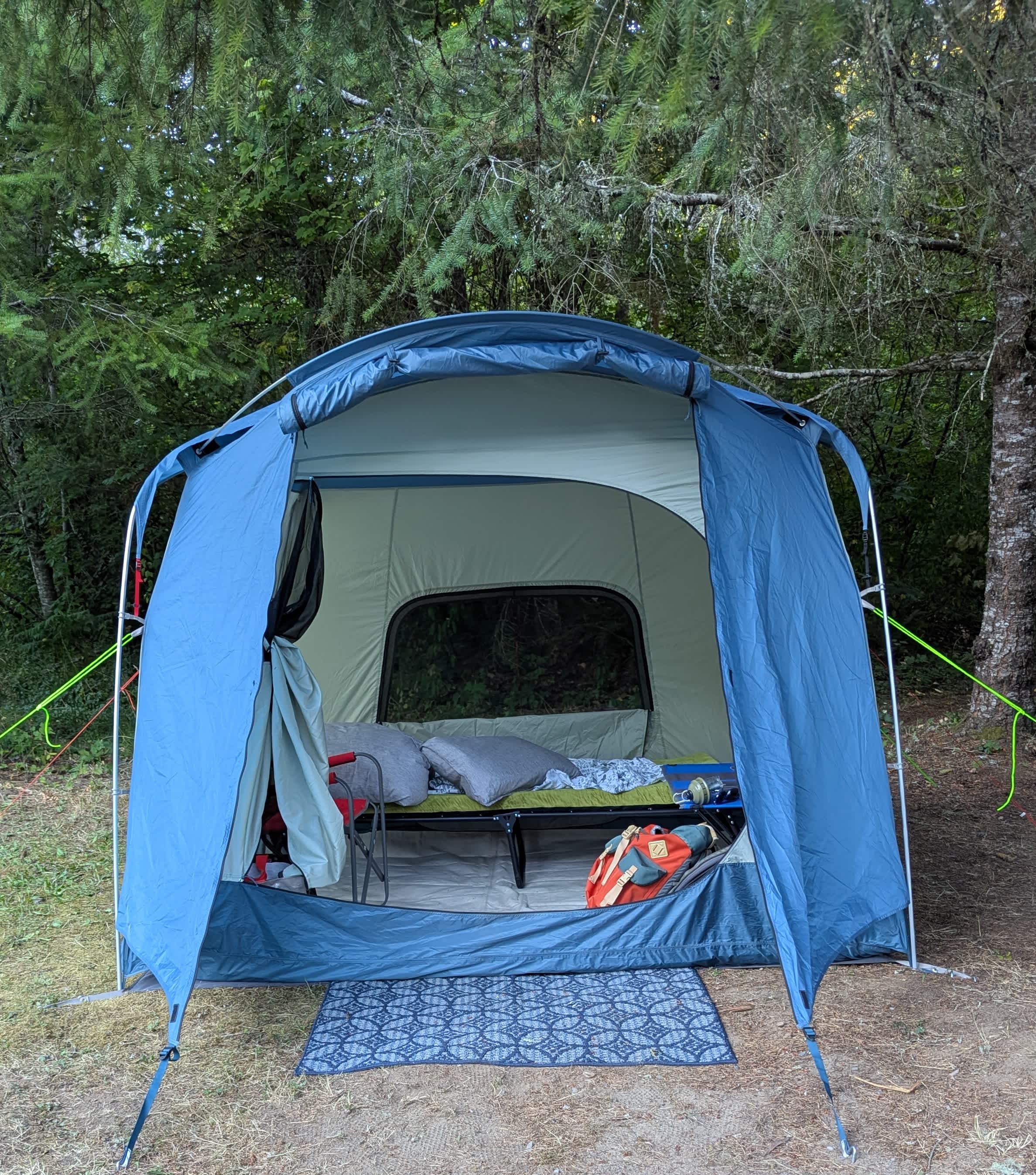 Riverside Camping Near Mt Rainier