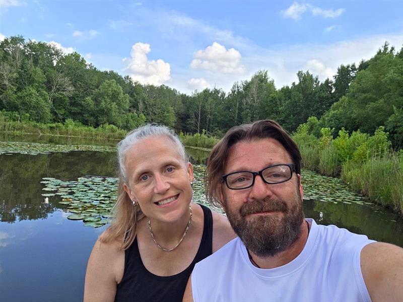 morning at the pond