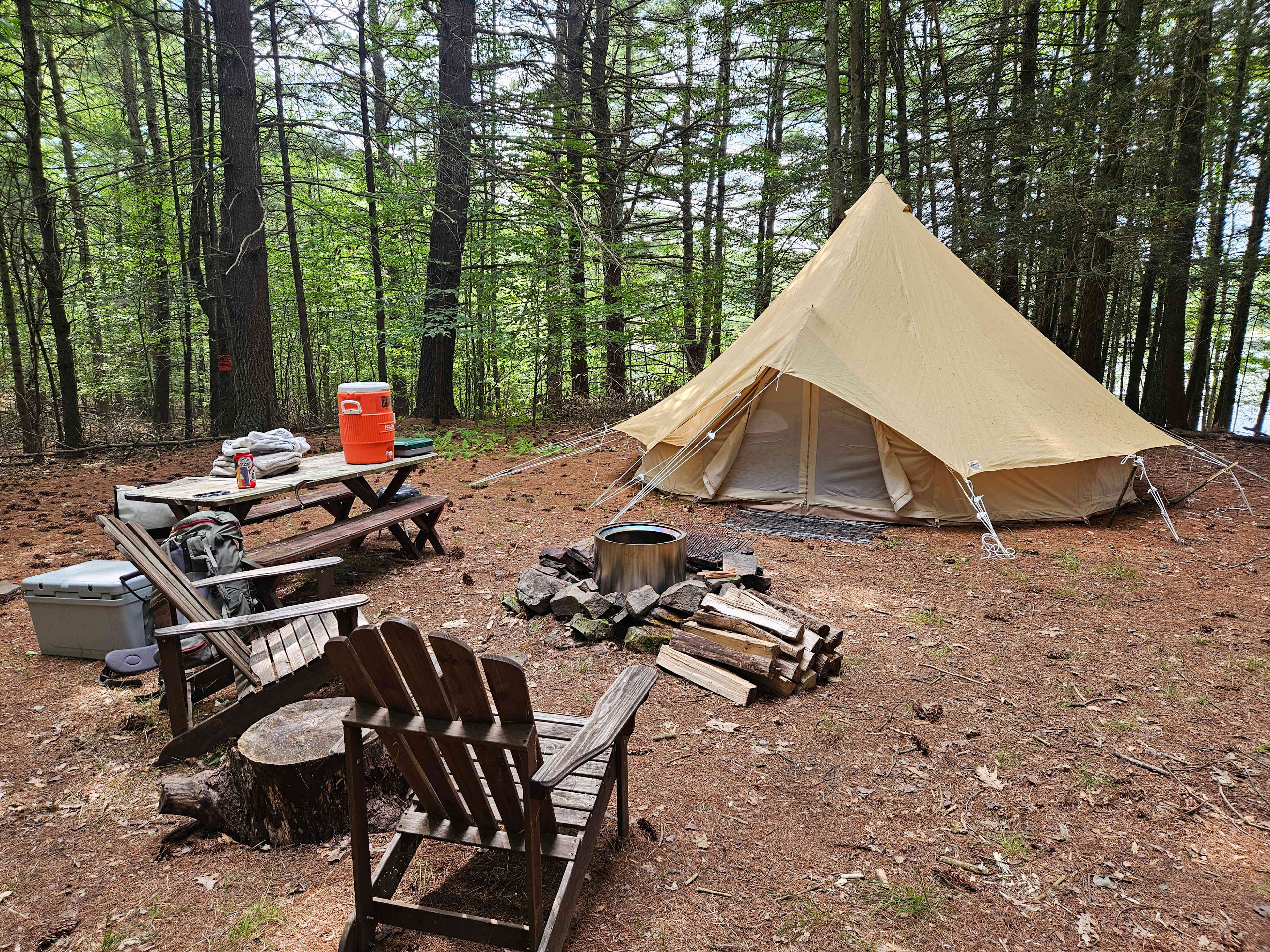 The Dam House At Beaver Pond