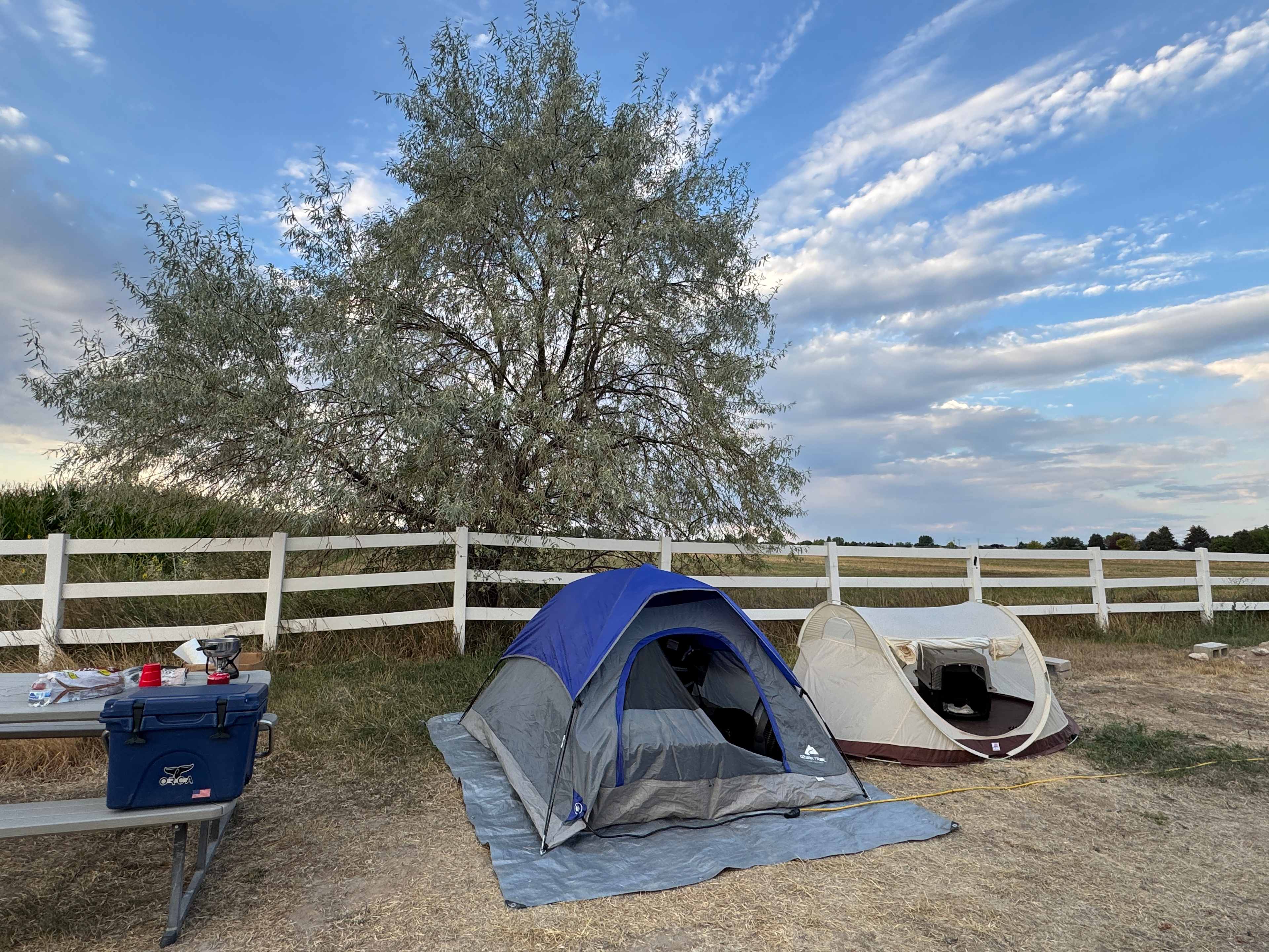 Country Camping close to town