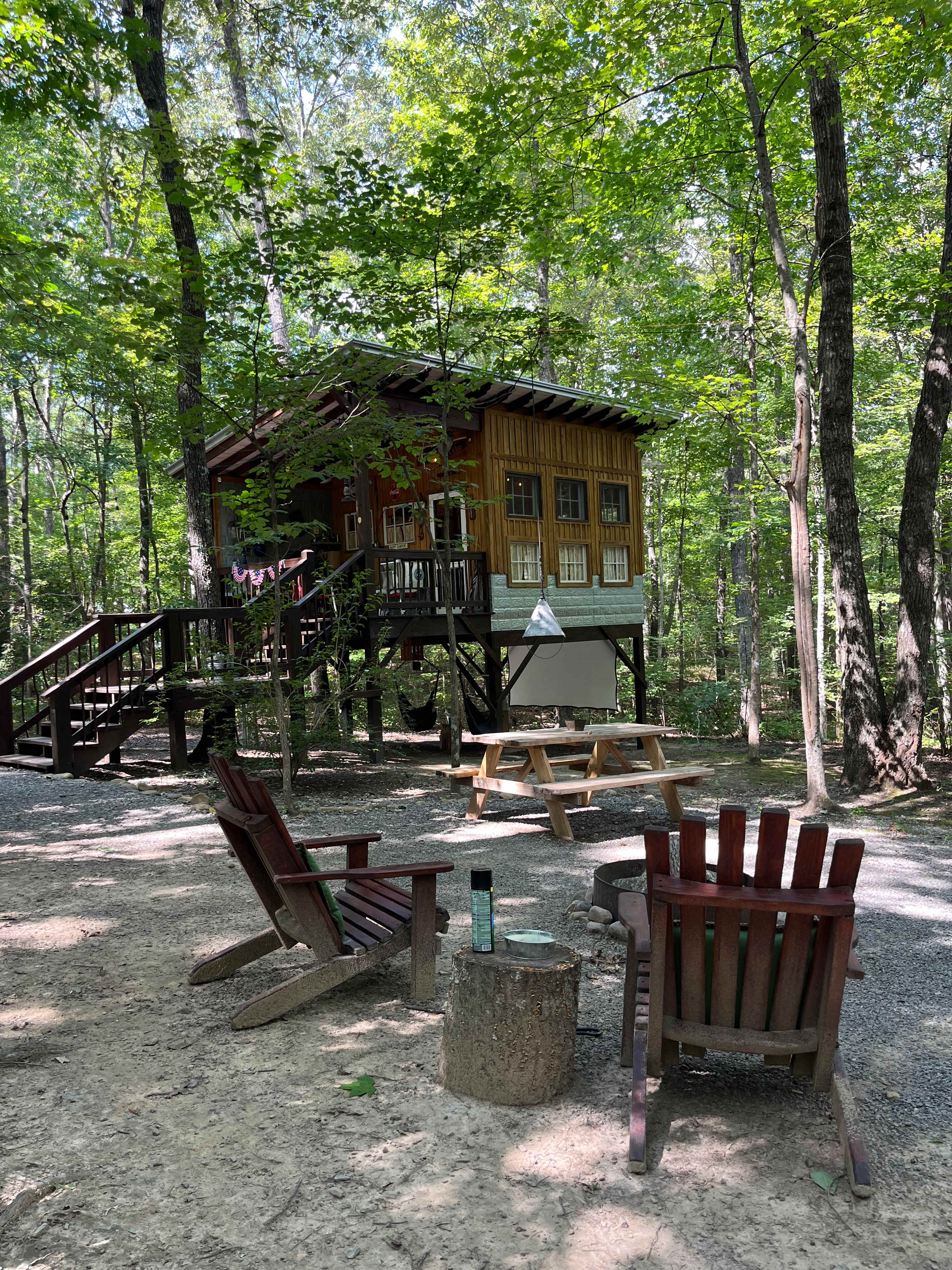 Glamping at Deer Camp Cabin
