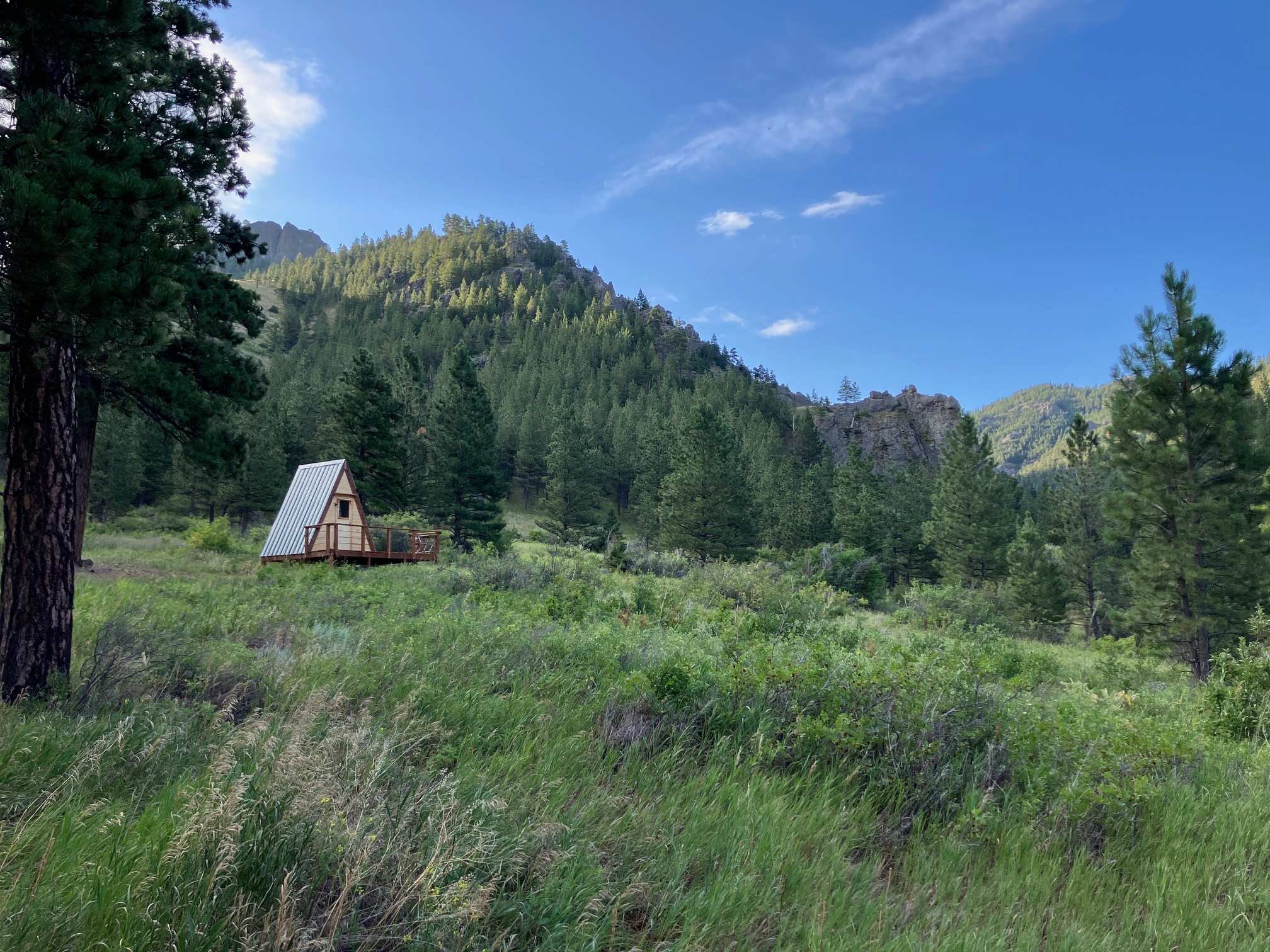 A Canyon Stay with Mini A-frame