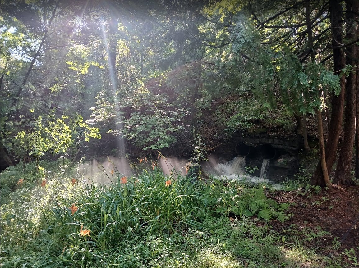 My pics don't come close to doing this place justice, but this one with the mist had to be shared! Its from my 4th of July trip last year. 