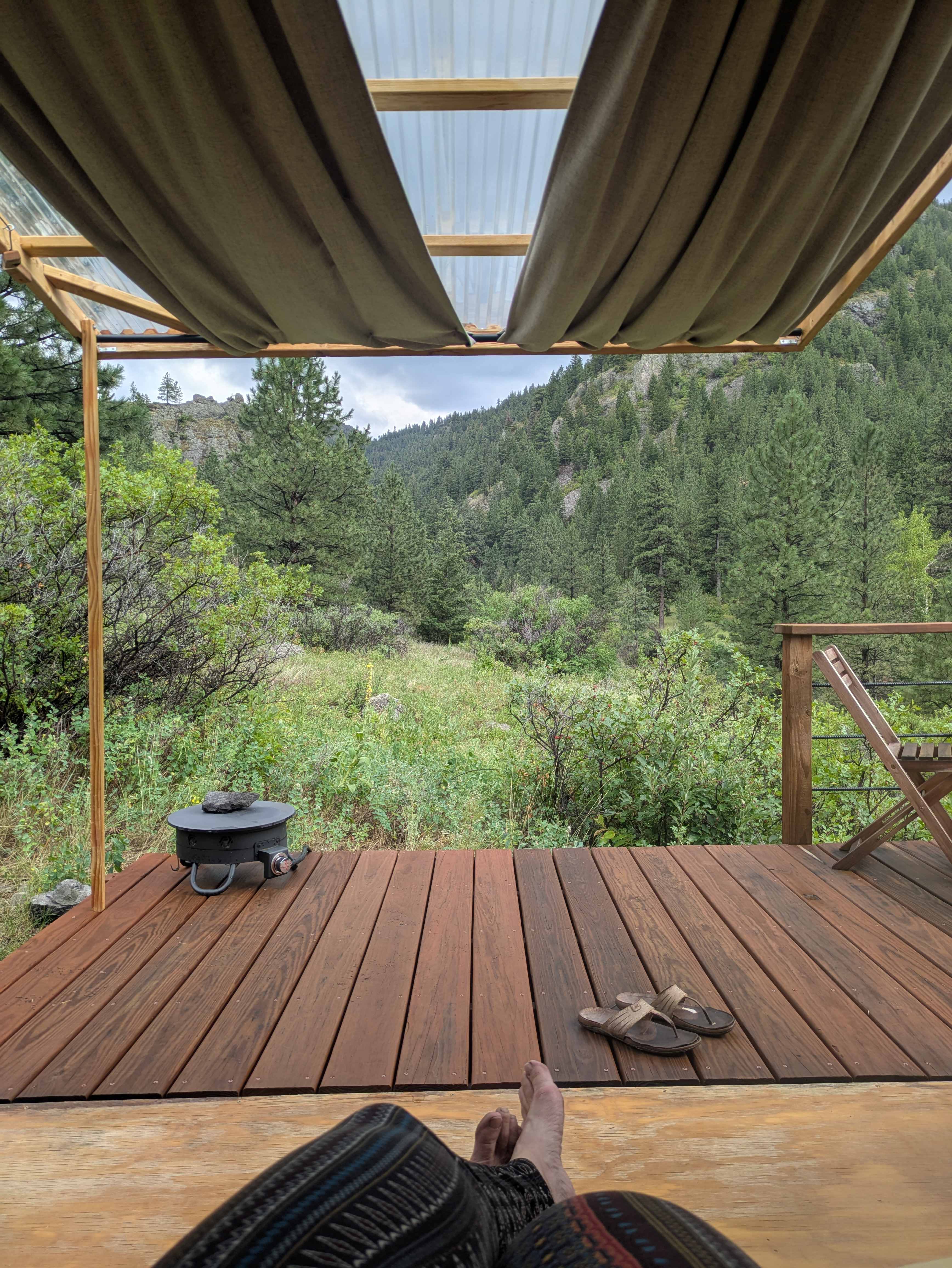 A Canyon Stay with Mini A-frame